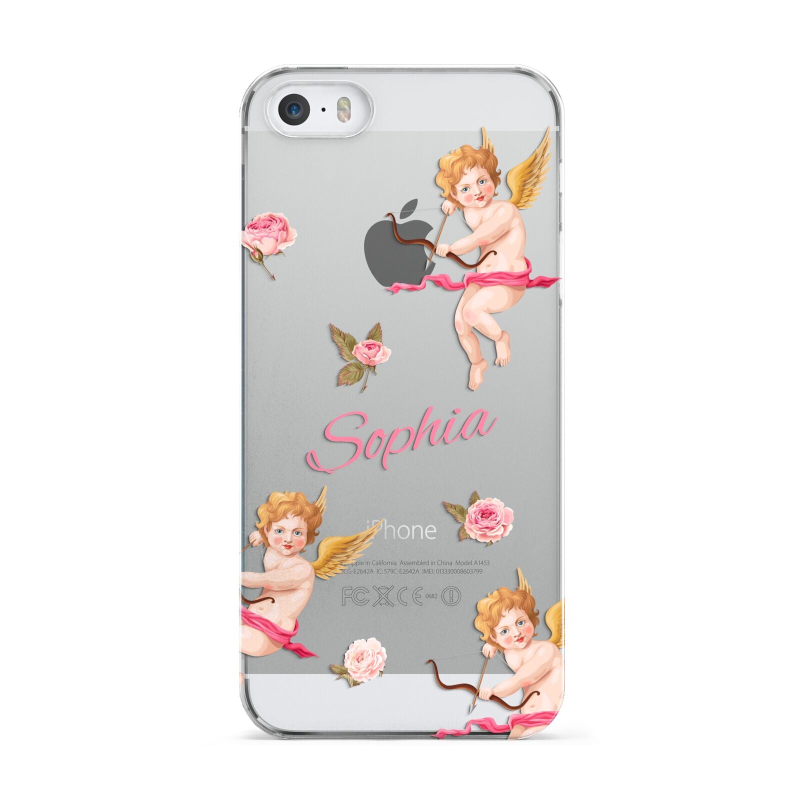 Personalised Cherub Apple iPhone 5 Case