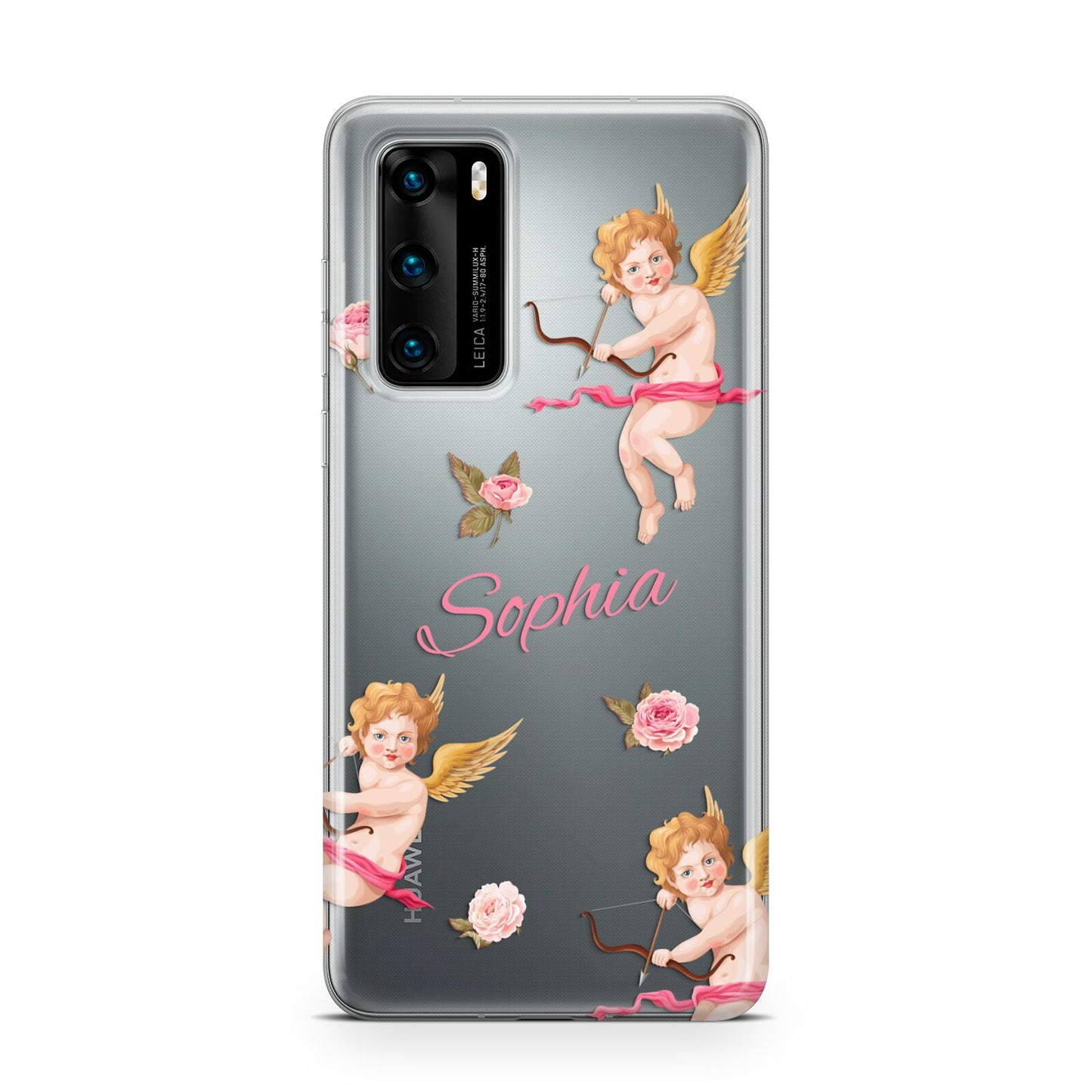 Personalised Cherub Huawei P40 Phone Case