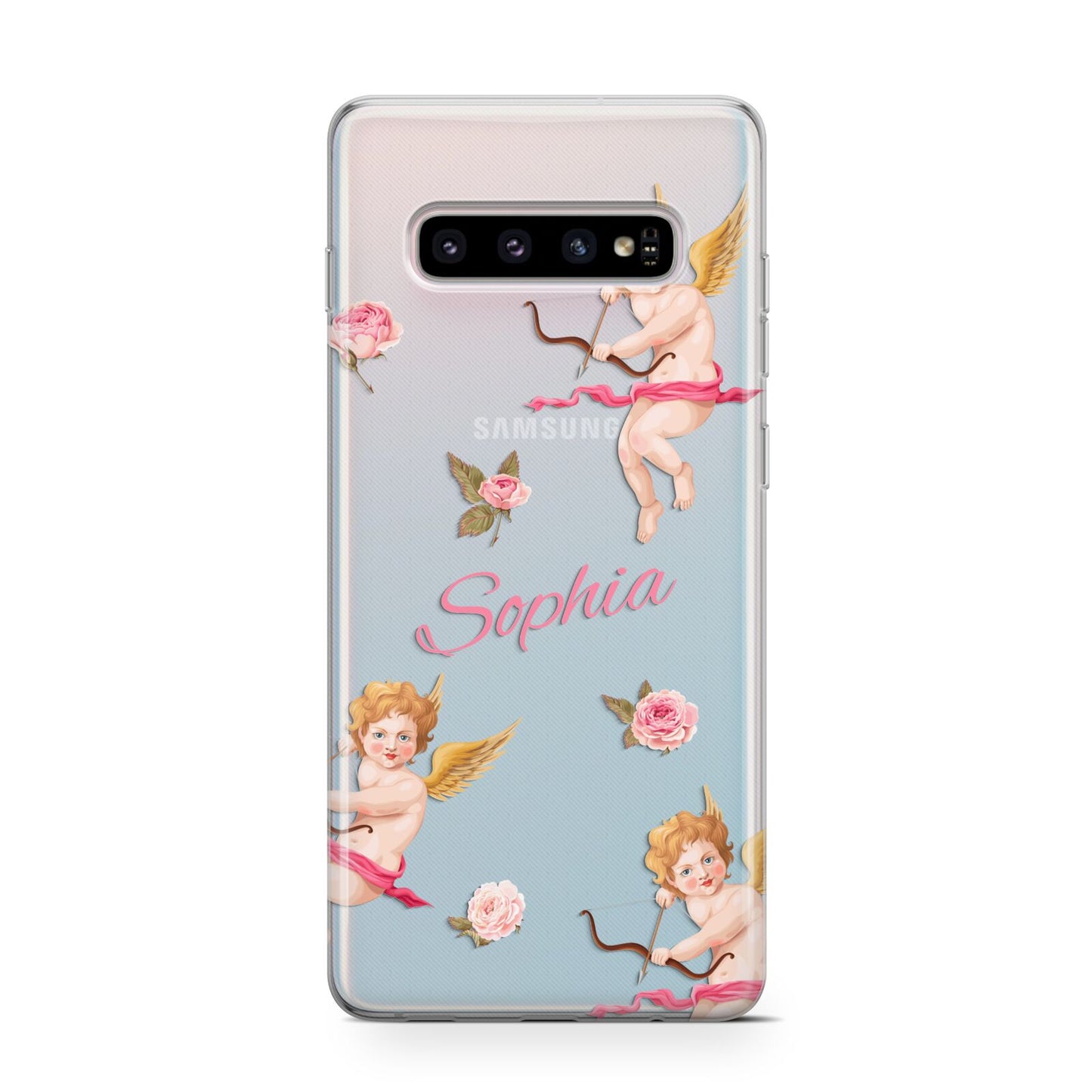 Personalised Cherub Protective Samsung Galaxy Case