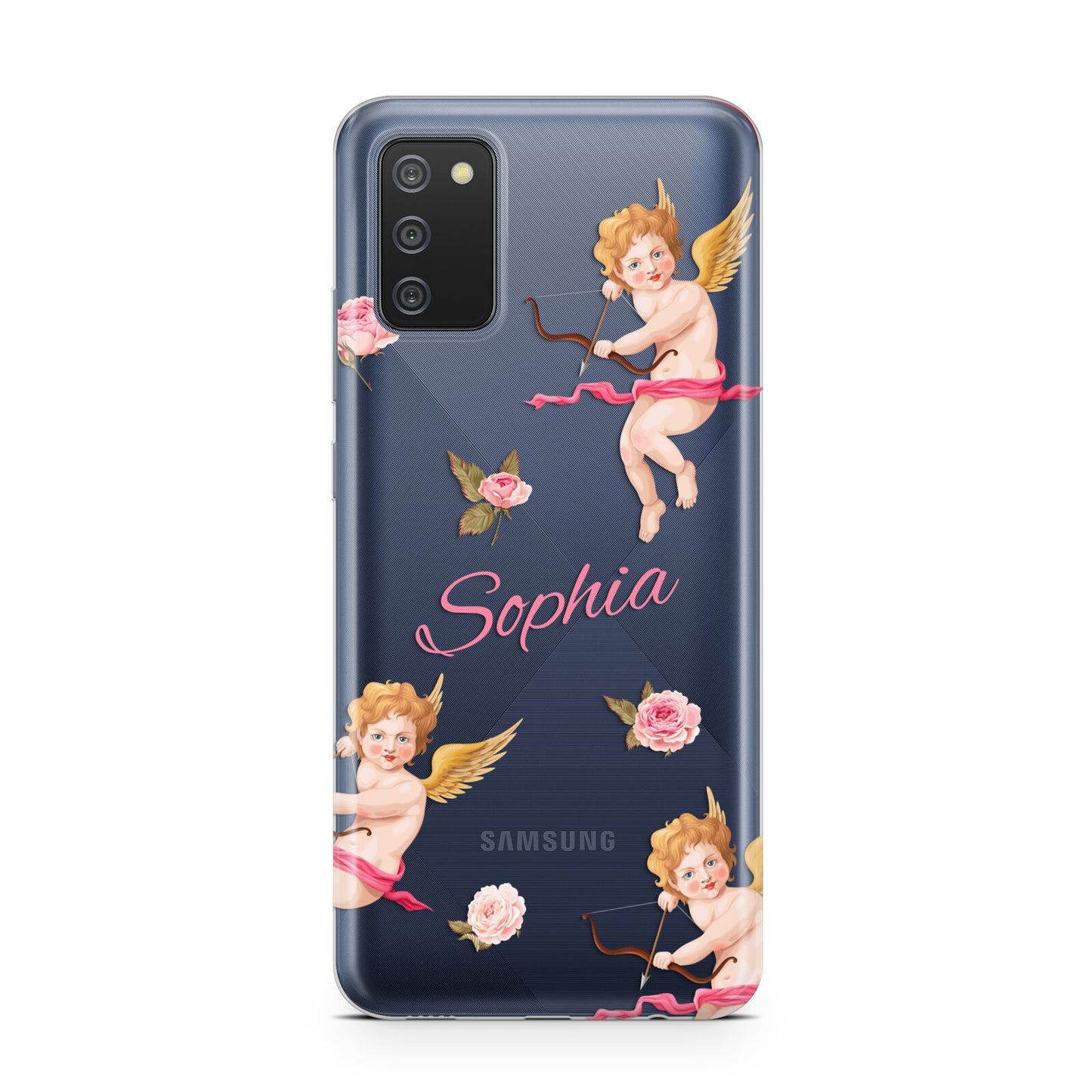 Personalised Cherub Samsung A02s Case