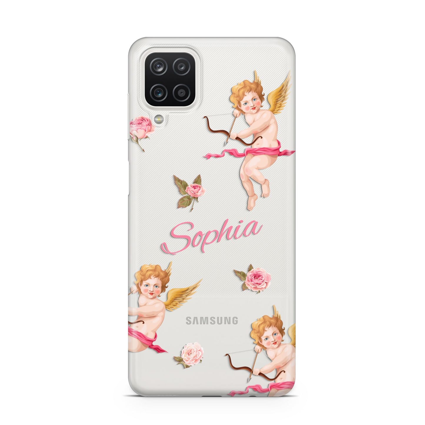 Personalised Cherub Samsung A12 Case