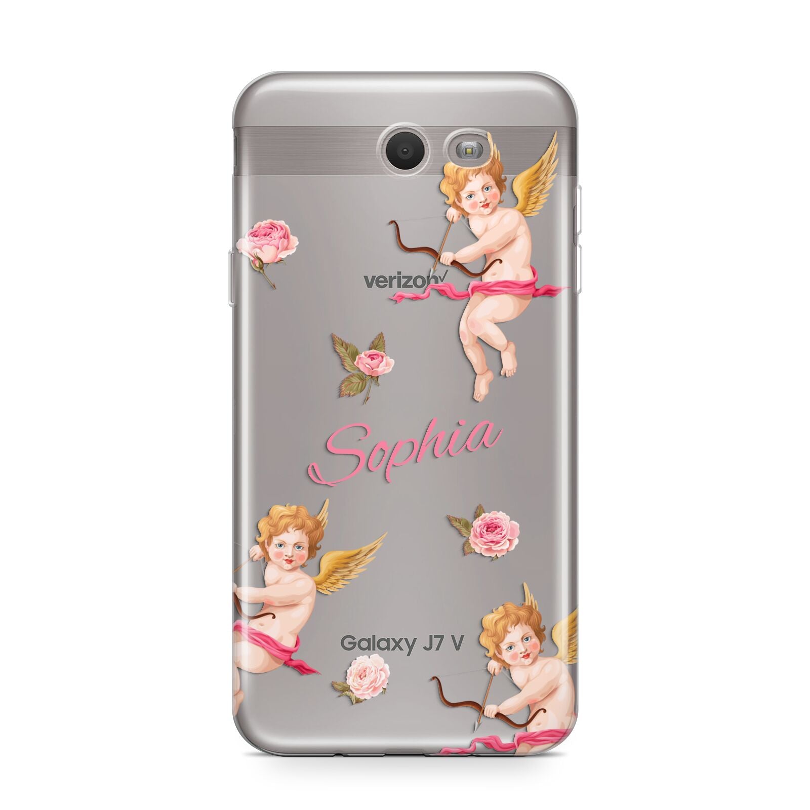 Personalised Cherub Samsung Galaxy J7 2017 Case