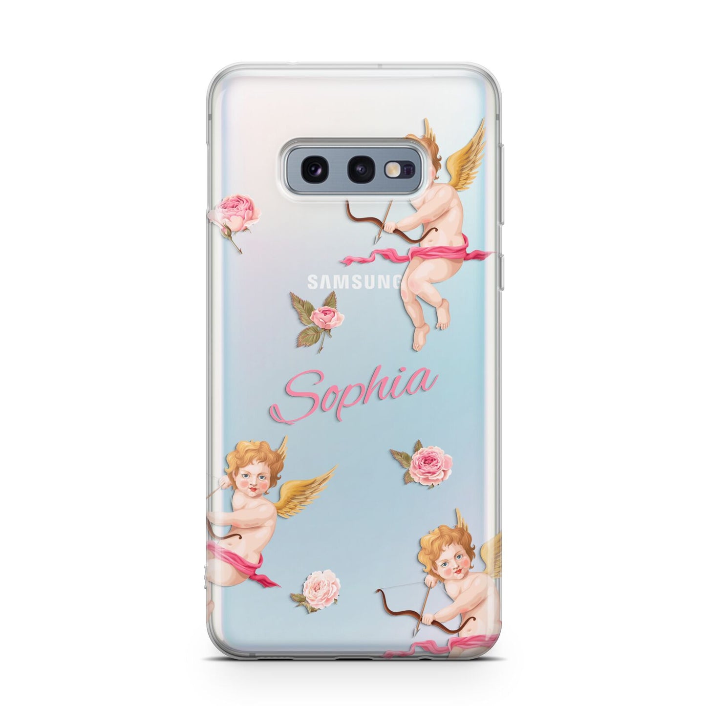 Personalised Cherub Samsung Galaxy S10E Case