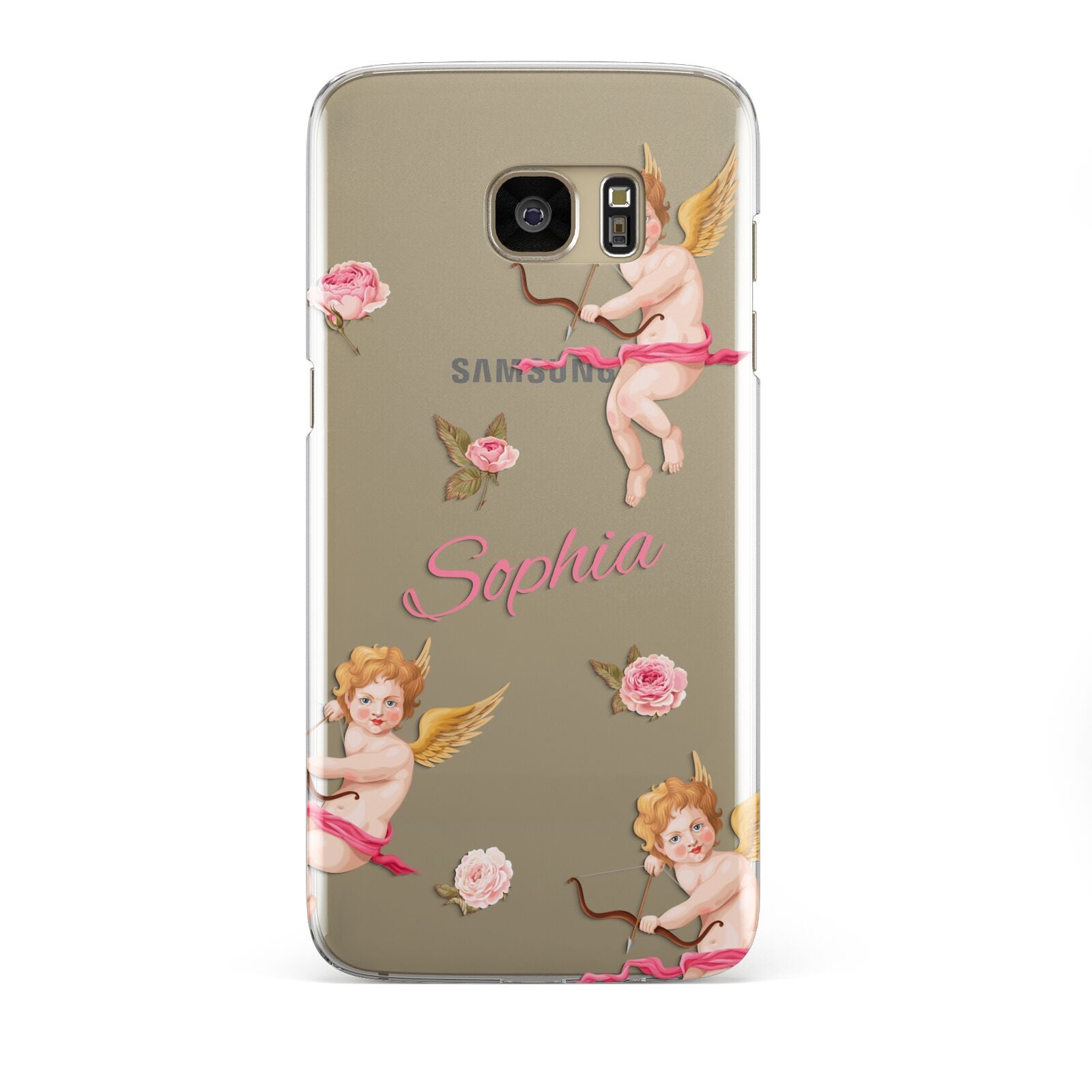 Personalised Cherub Samsung Galaxy S7 Edge Case