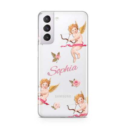 Personalised Cherub Samsung S21 Case