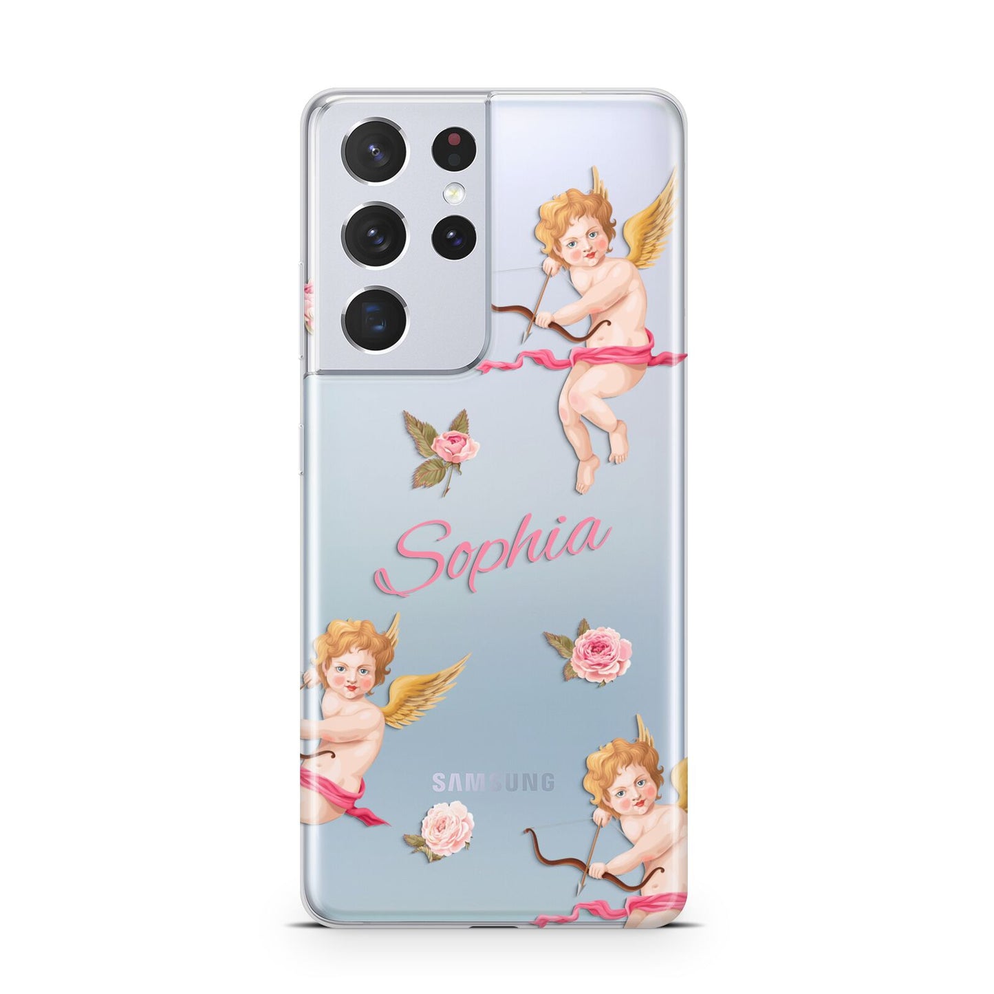 Personalised Cherub Samsung S21 Ultra Case