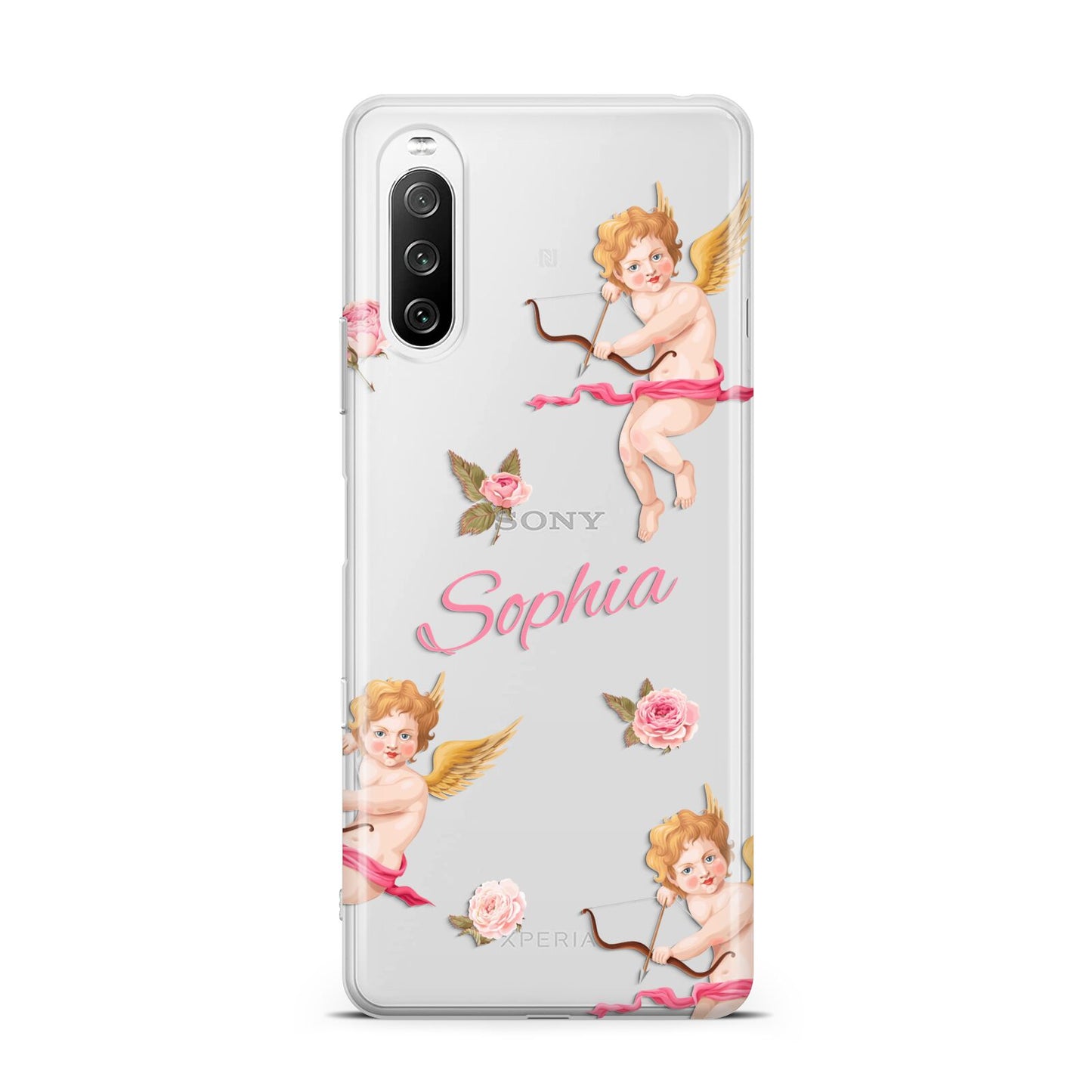 Personalised Cherub Sony Xperia 10 III Case