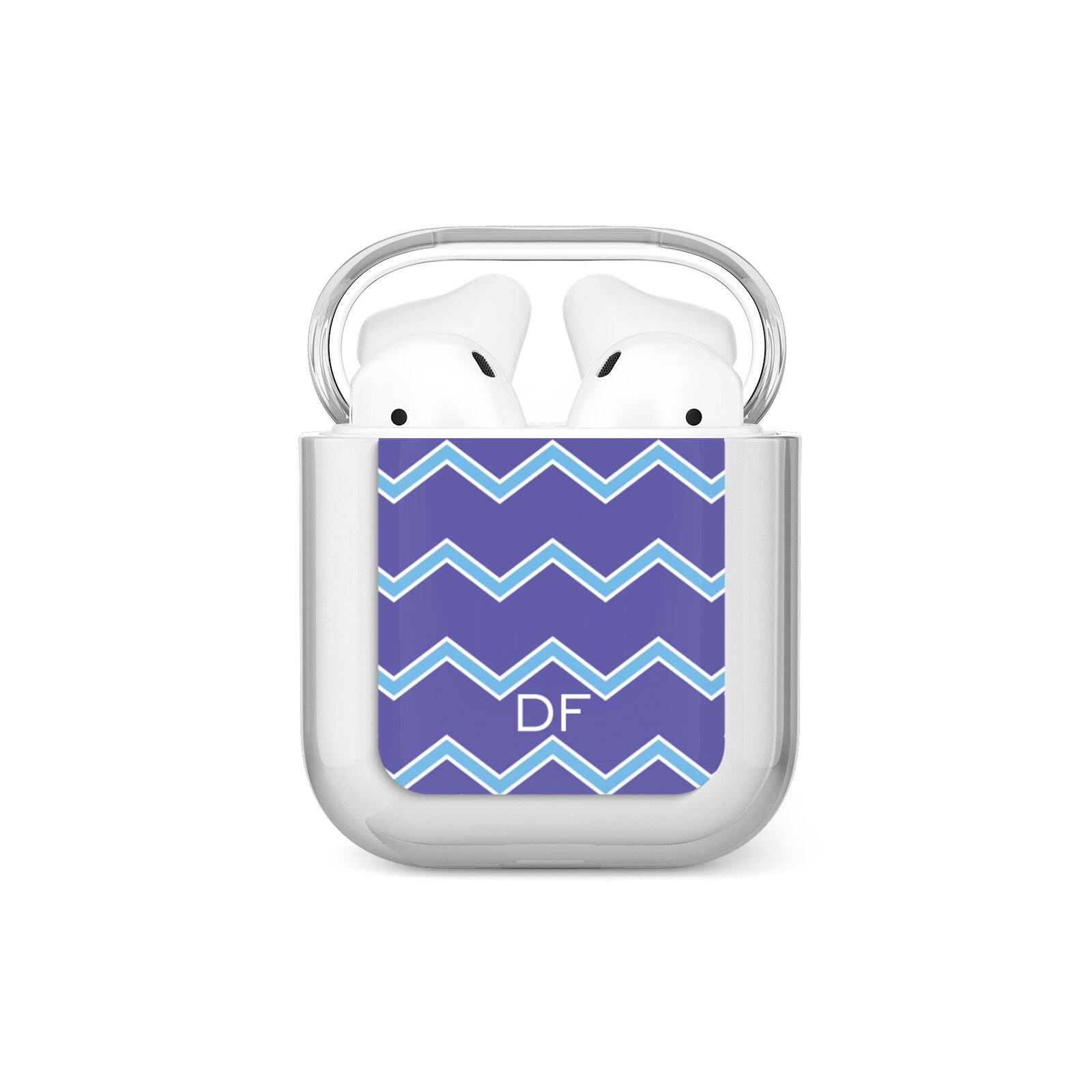 Personalised Chevron 2 Tone AirPods Case