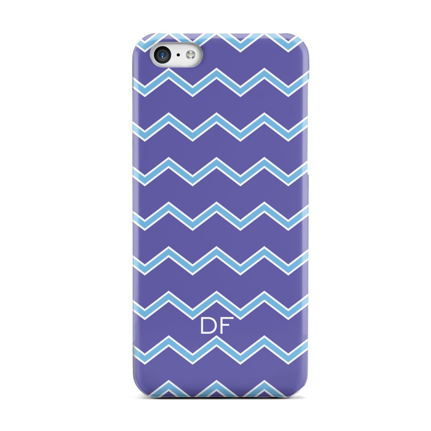 Personalised Chevron 2 Tone Apple iPhone 5c Case