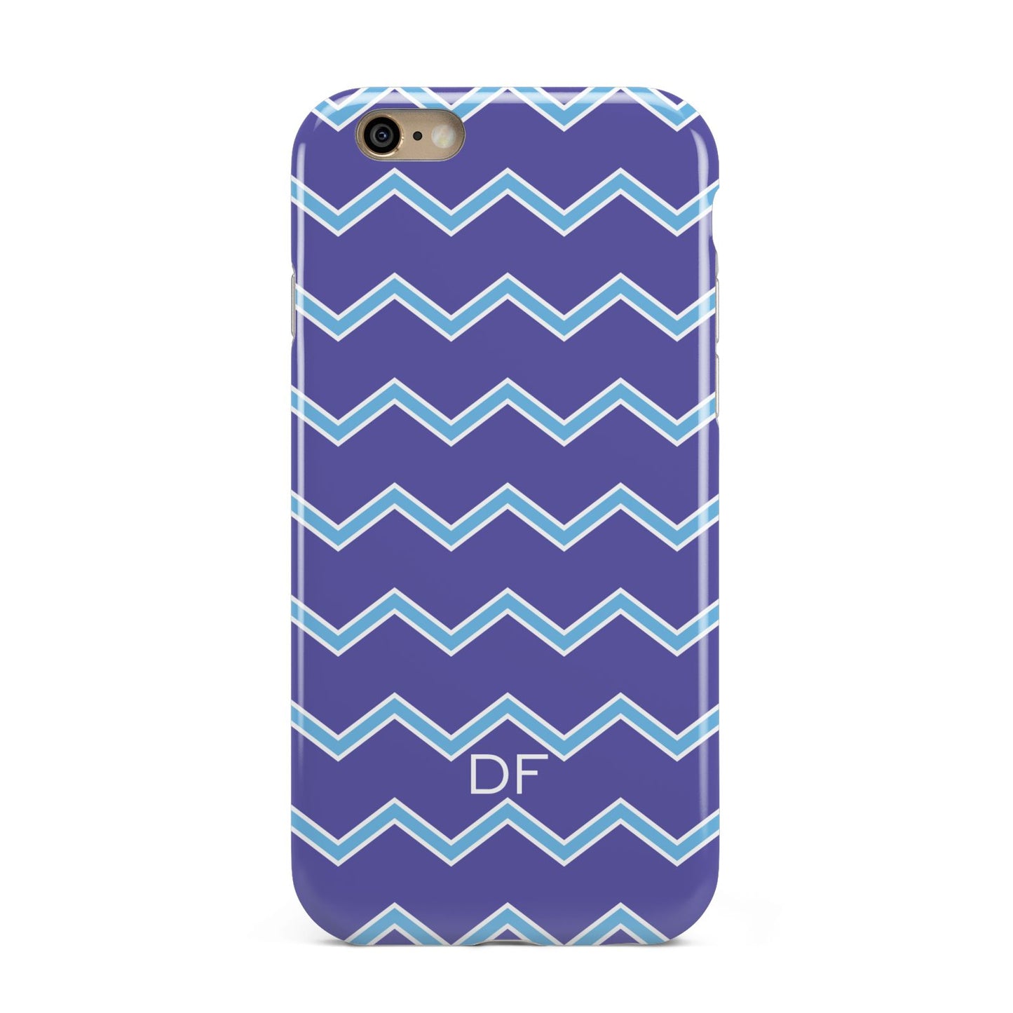 Personalised Chevron 2 Tone Apple iPhone 6 3D Tough Case