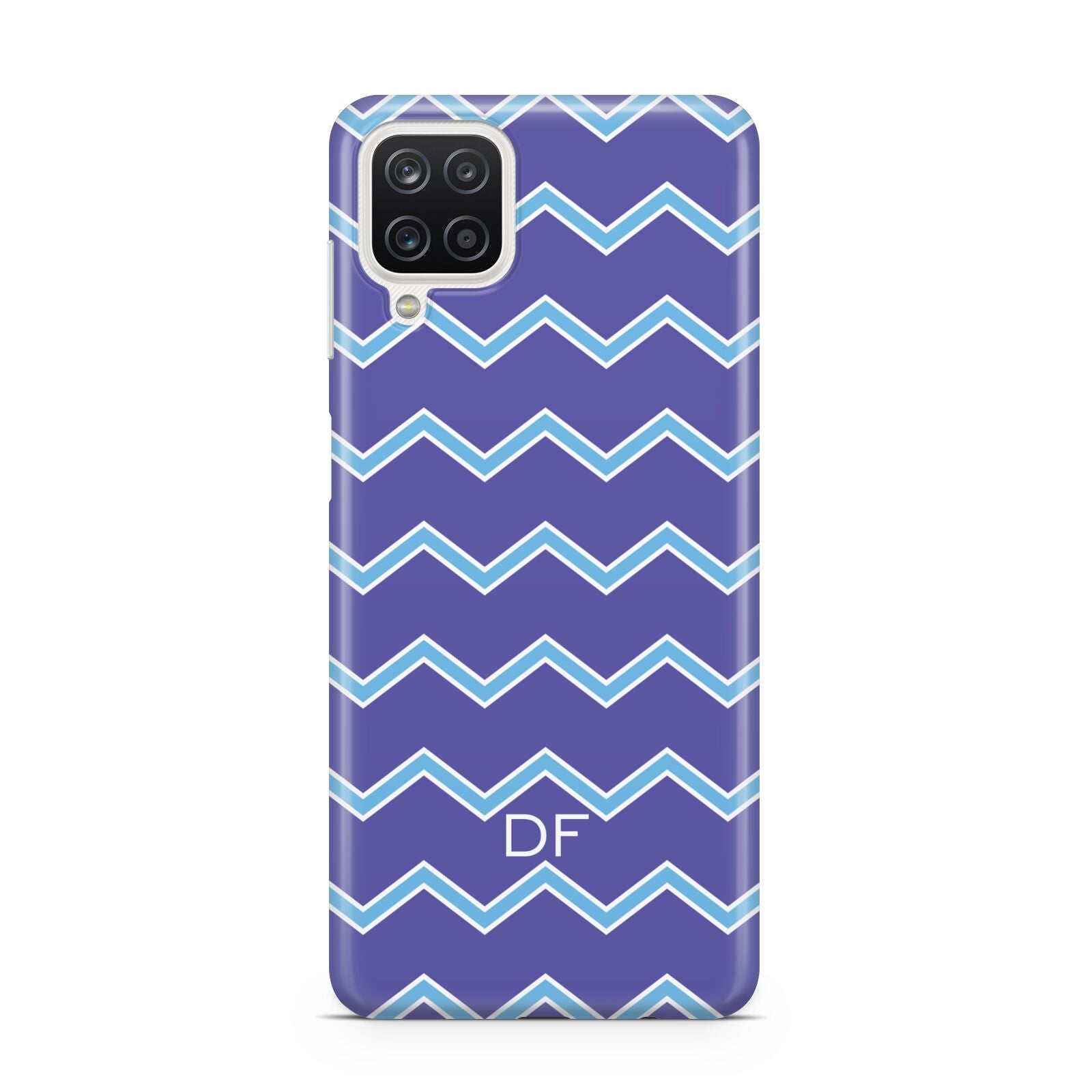 Personalised Chevron 2 Tone Samsung M12 Case