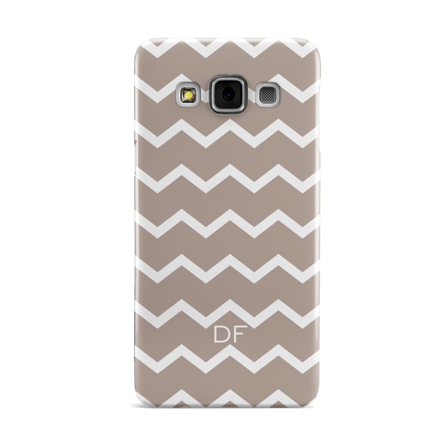 Personalised Chevron Beige Samsung Galaxy A3 Case