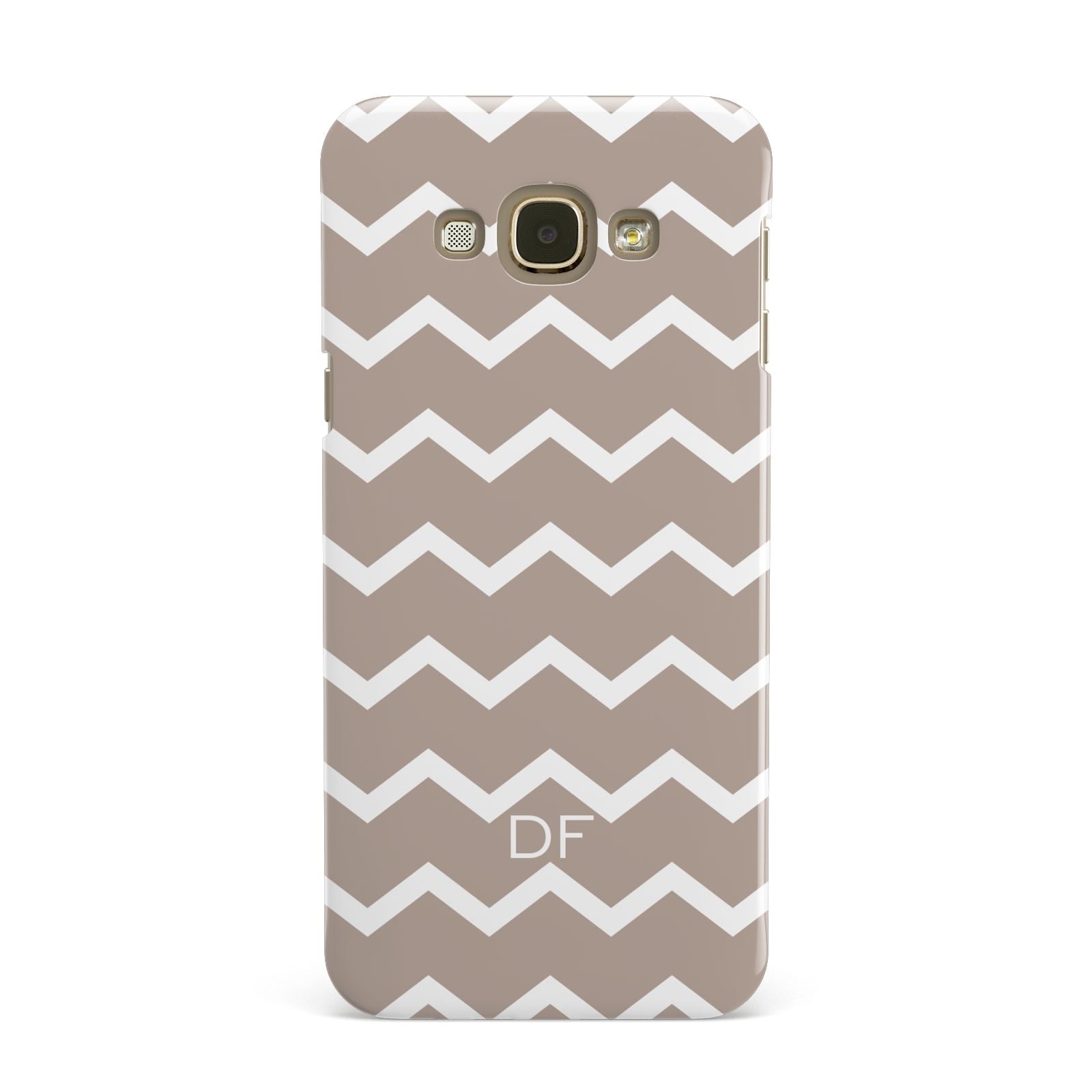 Personalised Chevron Beige Samsung Galaxy A8 Case