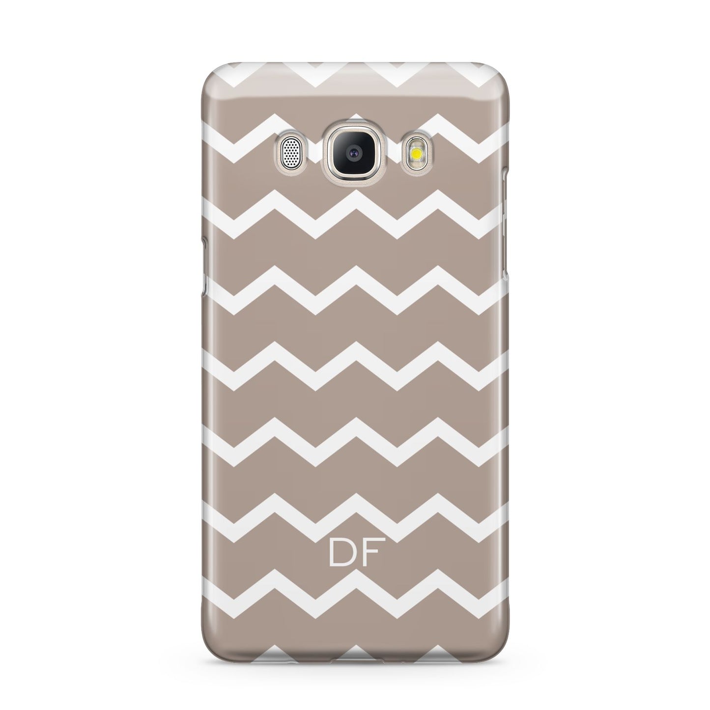 Personalised Chevron Beige Samsung Galaxy J5 2016 Case