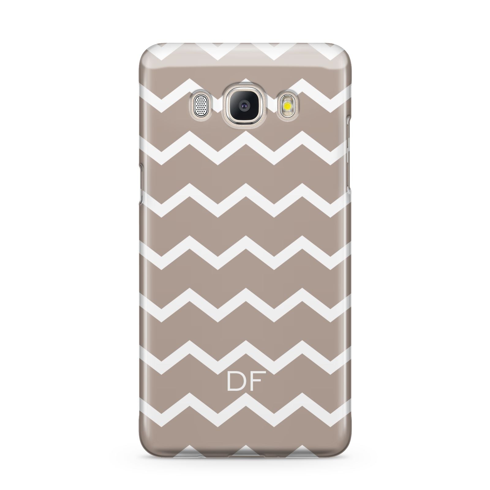 Personalised Chevron Beige Samsung Galaxy J5 2016 Case