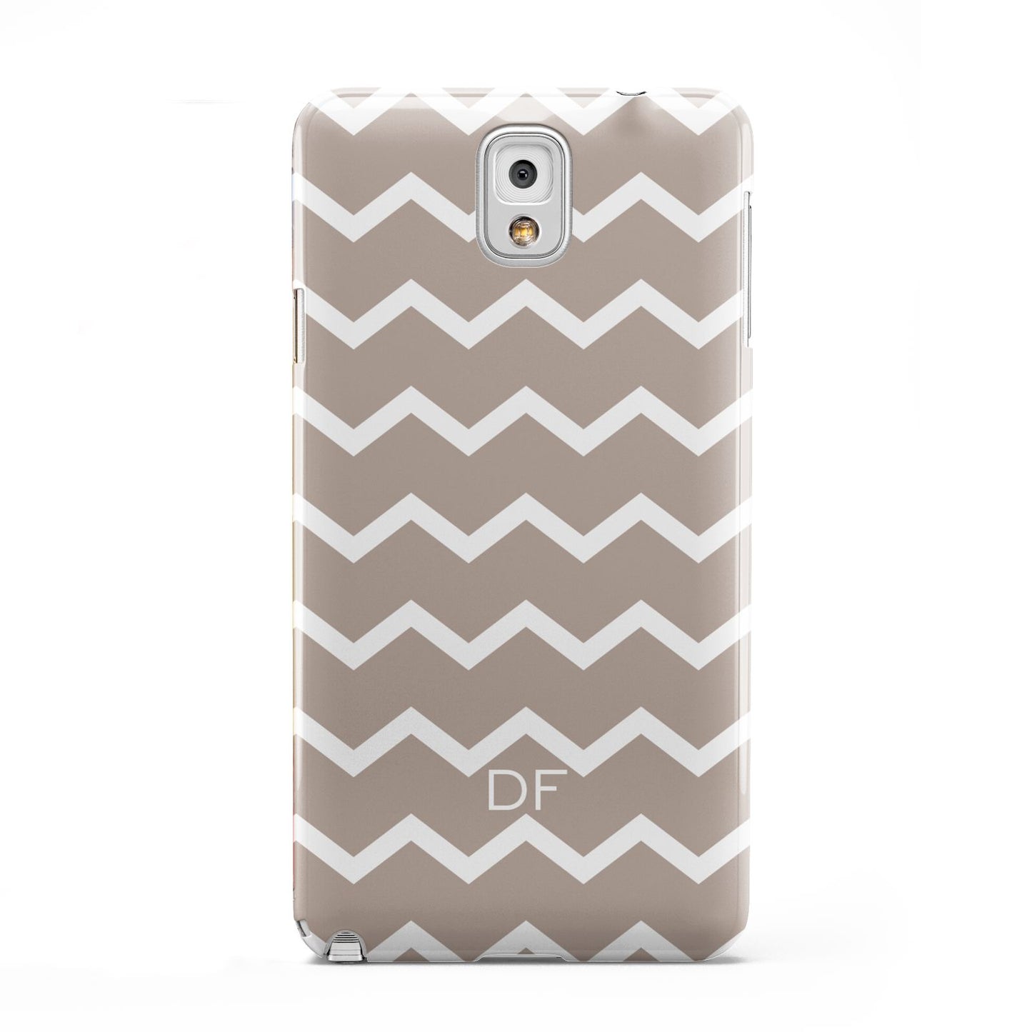 Personalised Chevron Beige Samsung Galaxy Note 3 Case