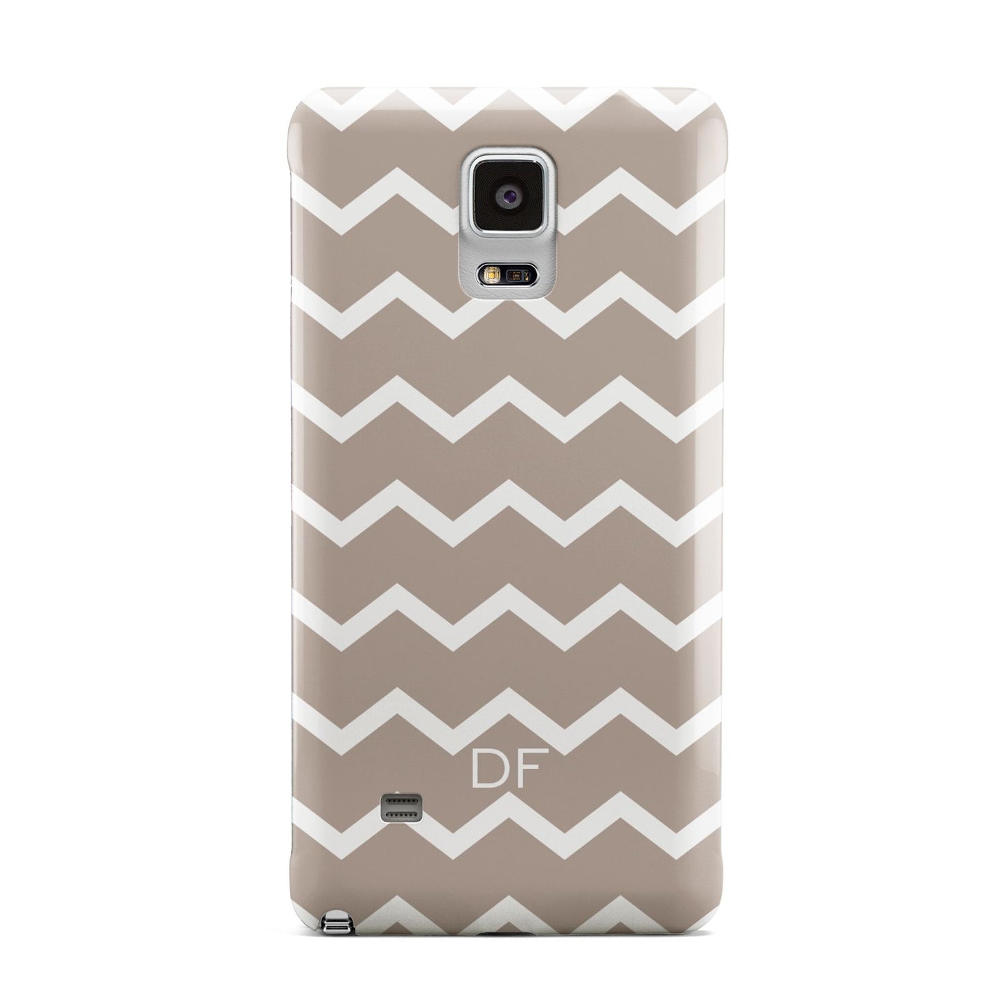 Personalised Chevron Beige Samsung Galaxy Note 4 Case