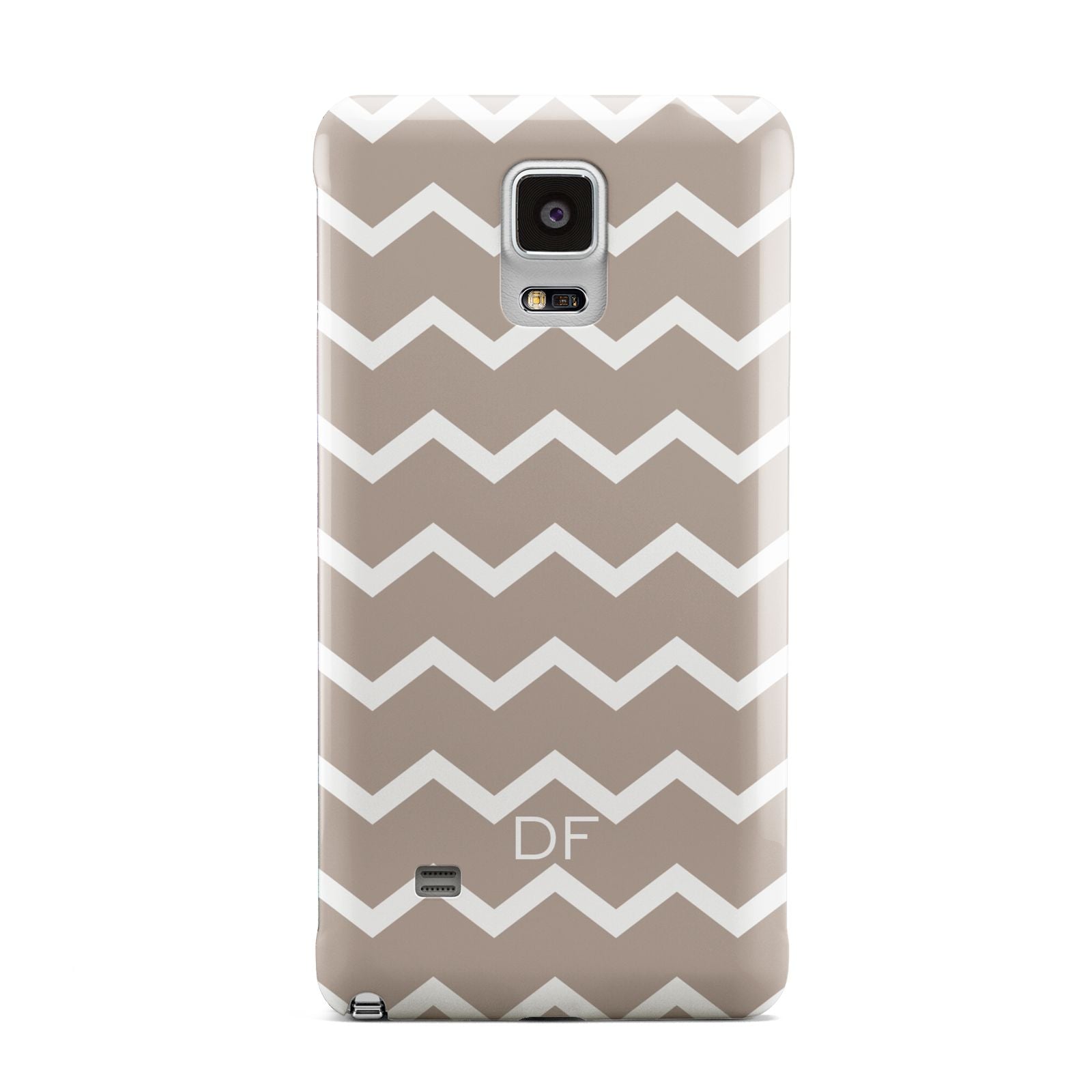 Personalised Chevron Beige Samsung Galaxy Note 4 Case