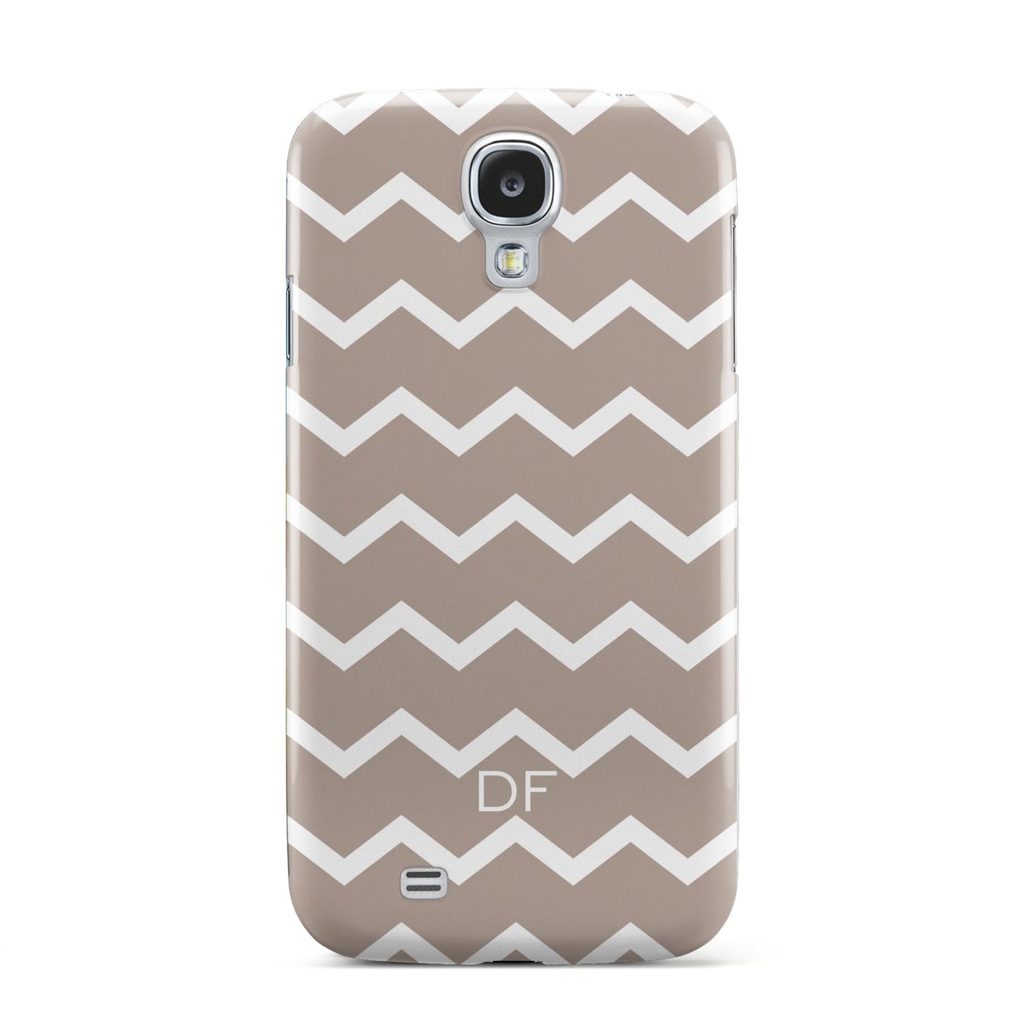 Personalised Chevron Beige Samsung Galaxy S4 Case