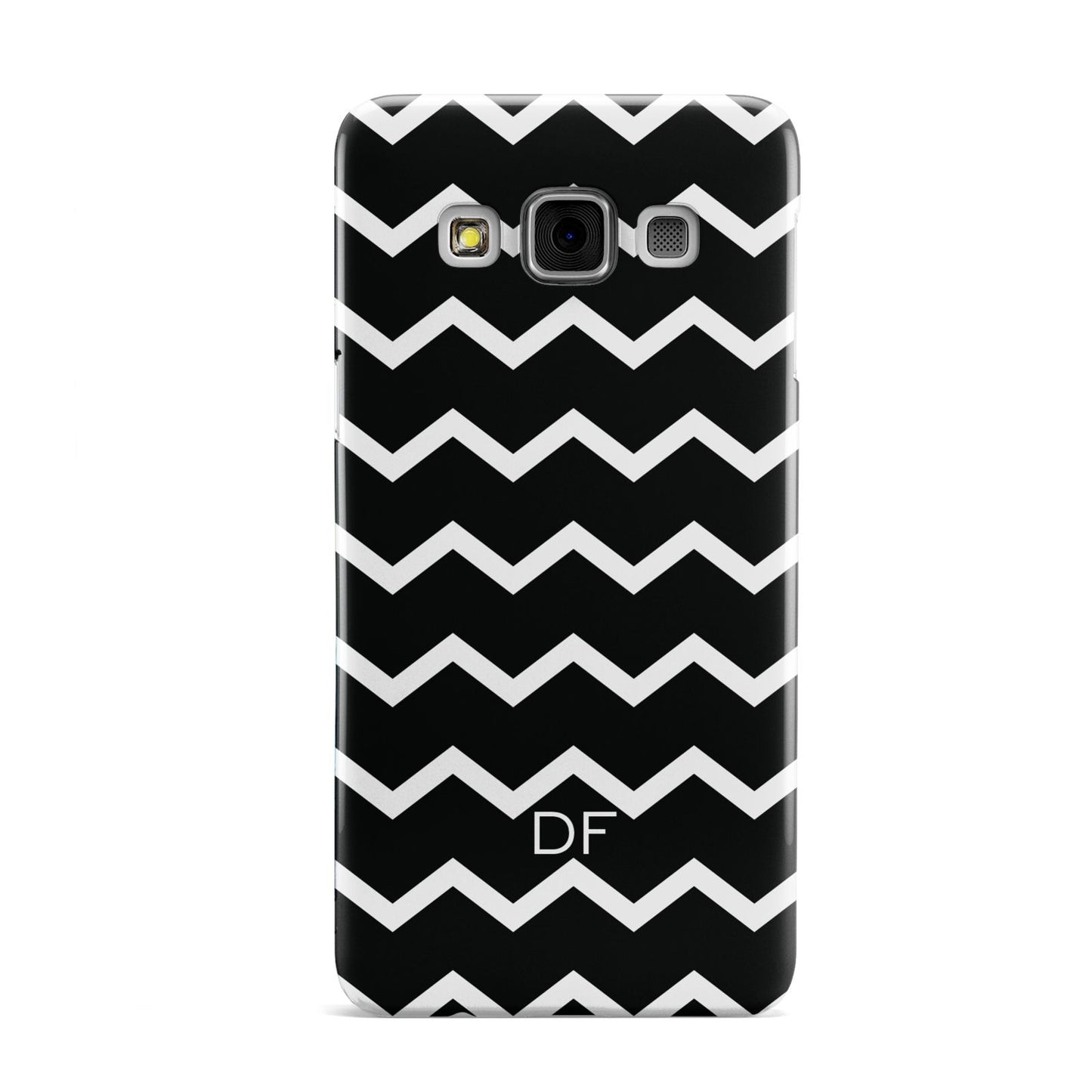 Personalised Chevron Black Samsung Galaxy A3 Case