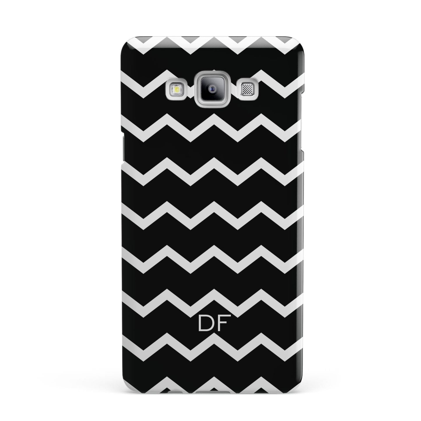 Personalised Chevron Black Samsung Galaxy A7 2015 Case