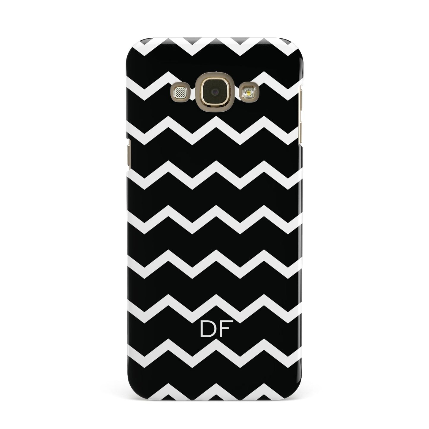 Personalised Chevron Black Samsung Galaxy A8 Case