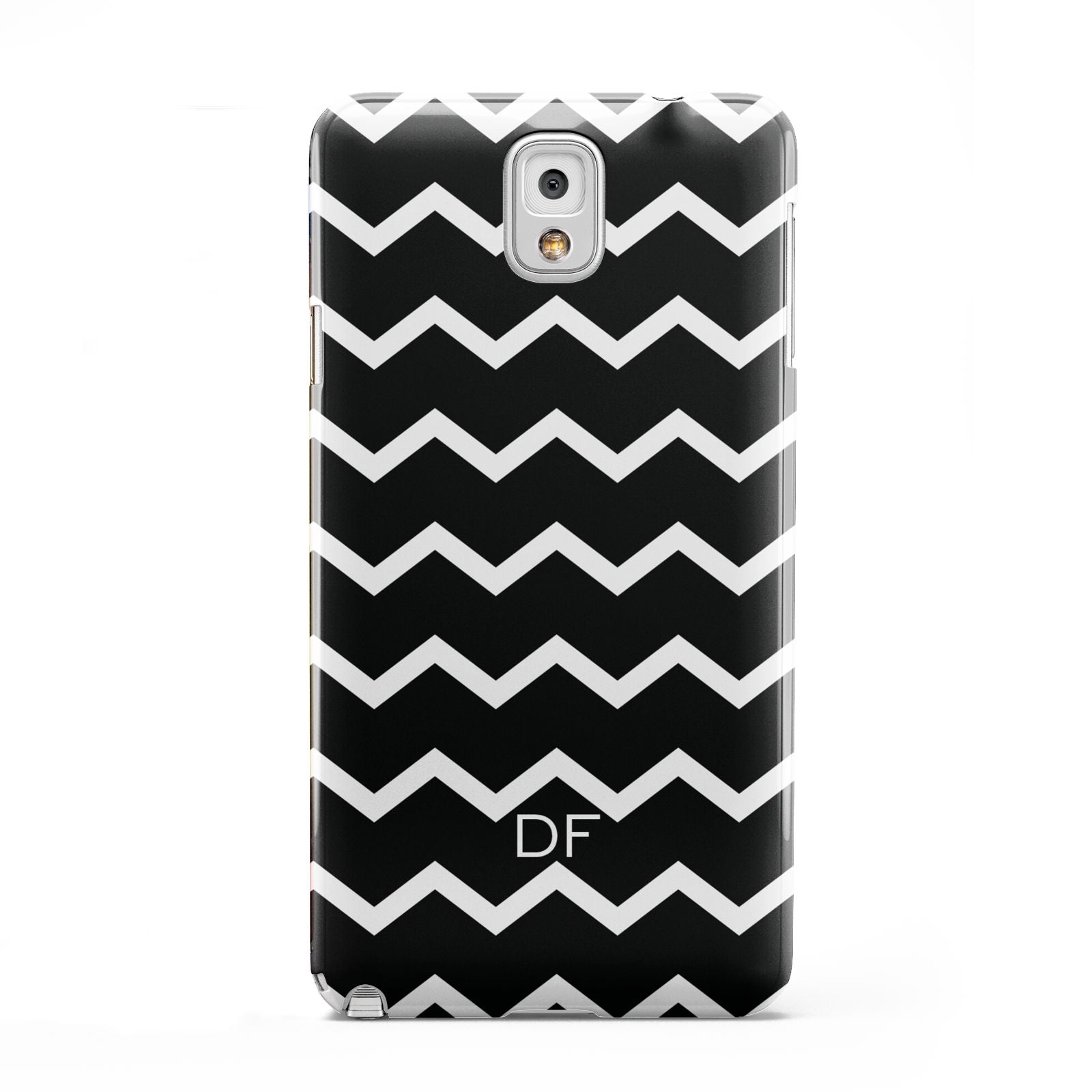 Personalised Chevron Black Samsung Galaxy Note 3 Case