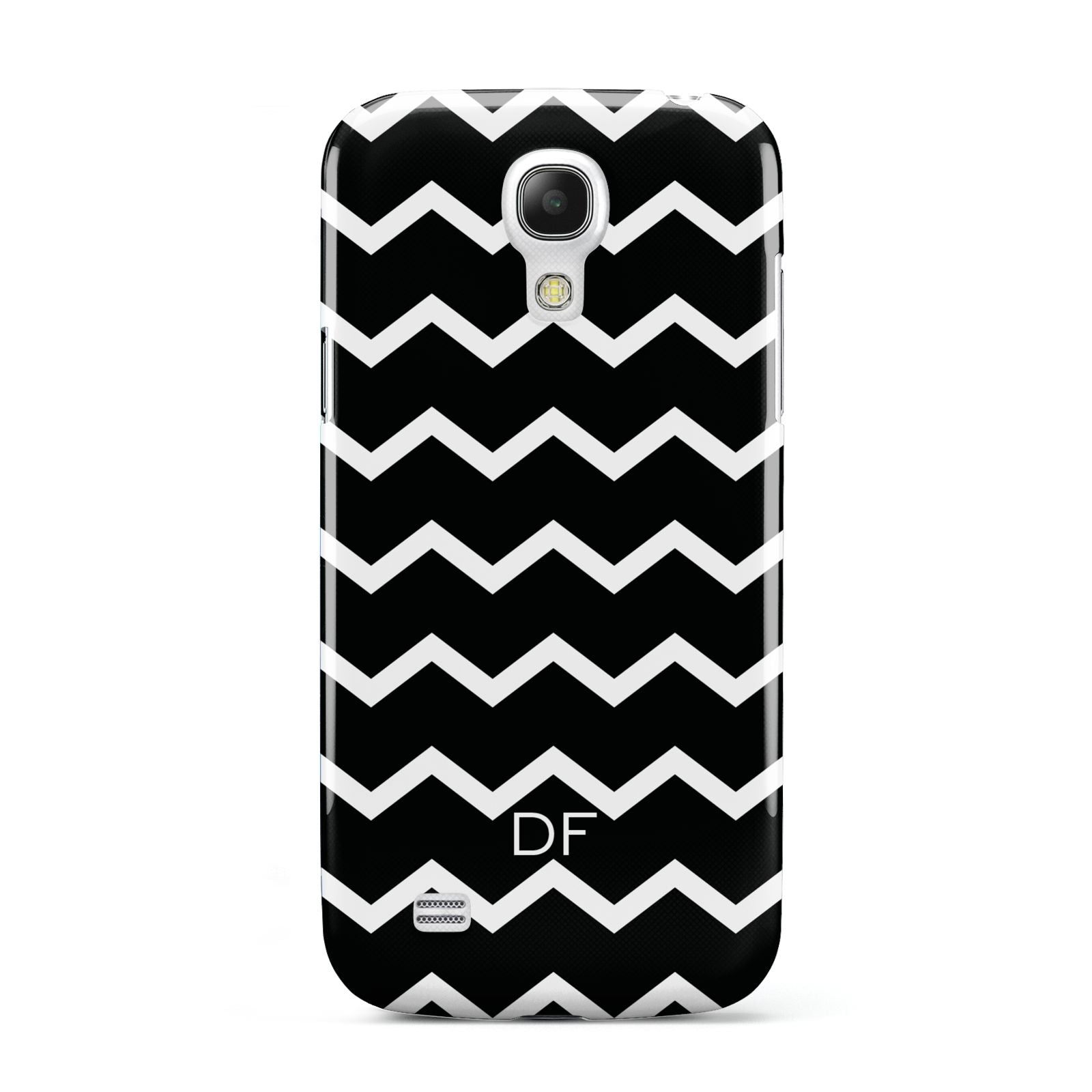 Personalised Chevron Black Samsung Galaxy S4 Mini Case