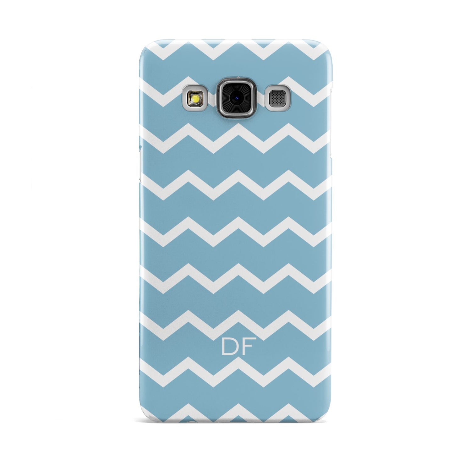 Personalised Chevron Blue Samsung Galaxy A3 Case