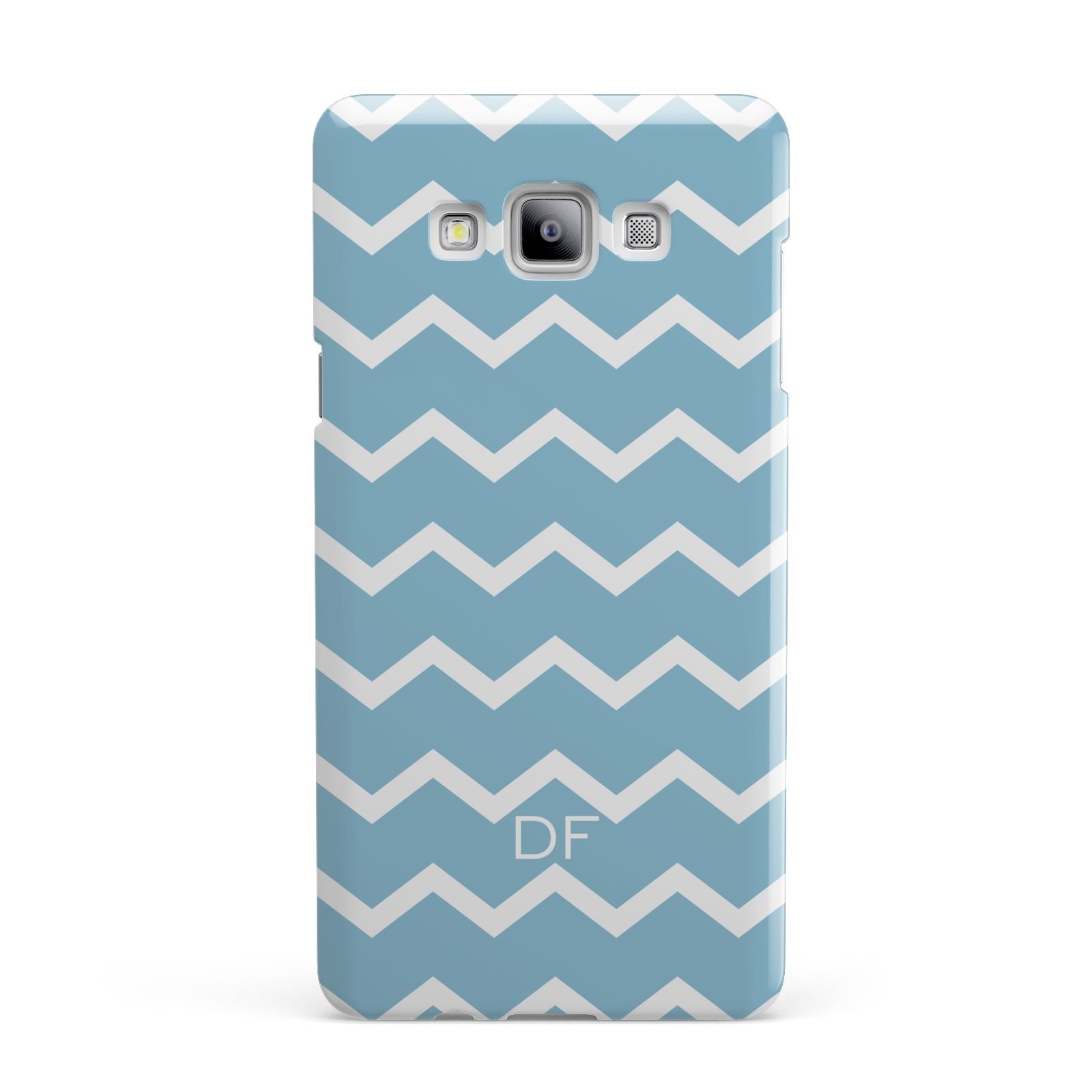 Personalised Chevron Blue Samsung Galaxy A7 2015 Case