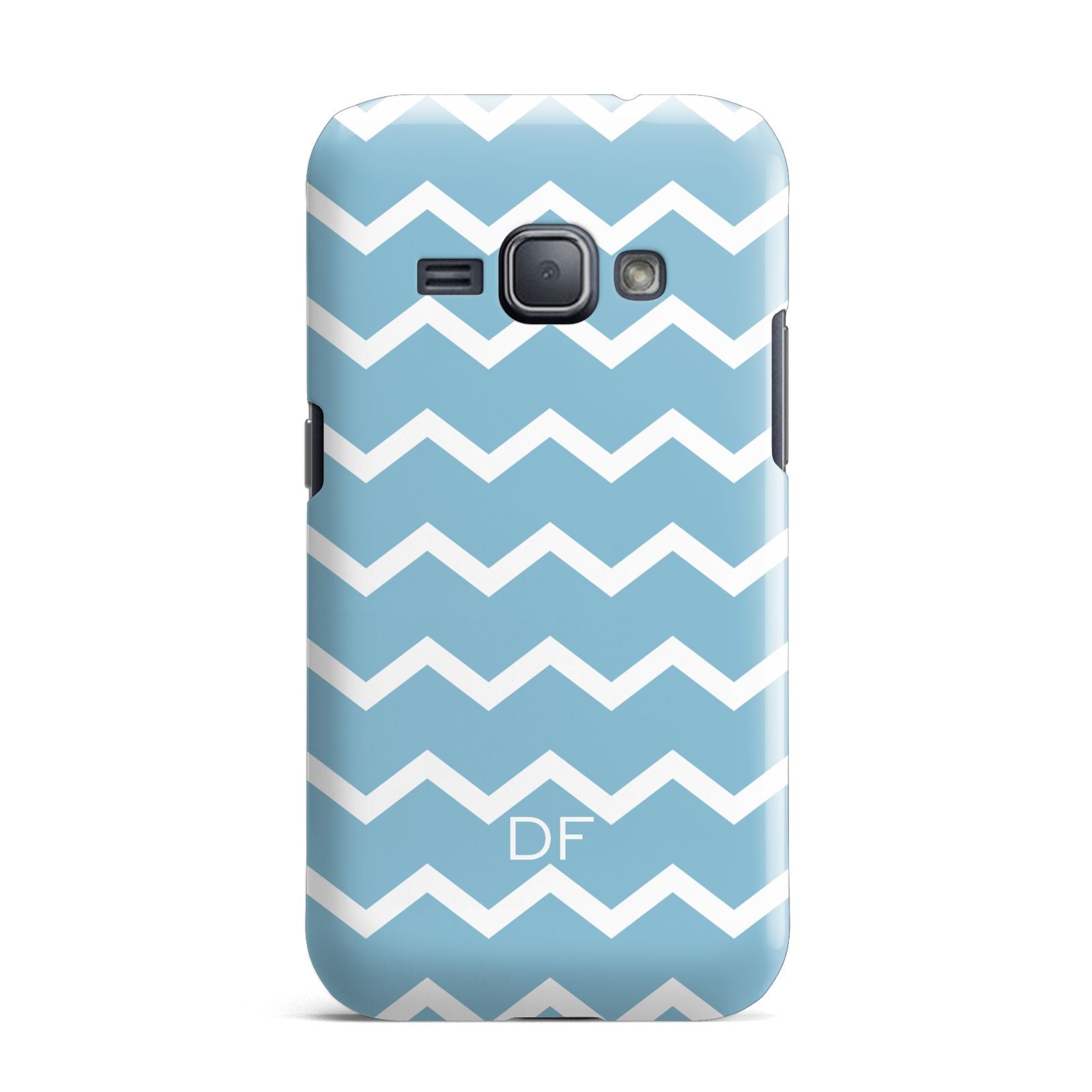 Personalised Chevron Blue Samsung Galaxy J1 2016 Case