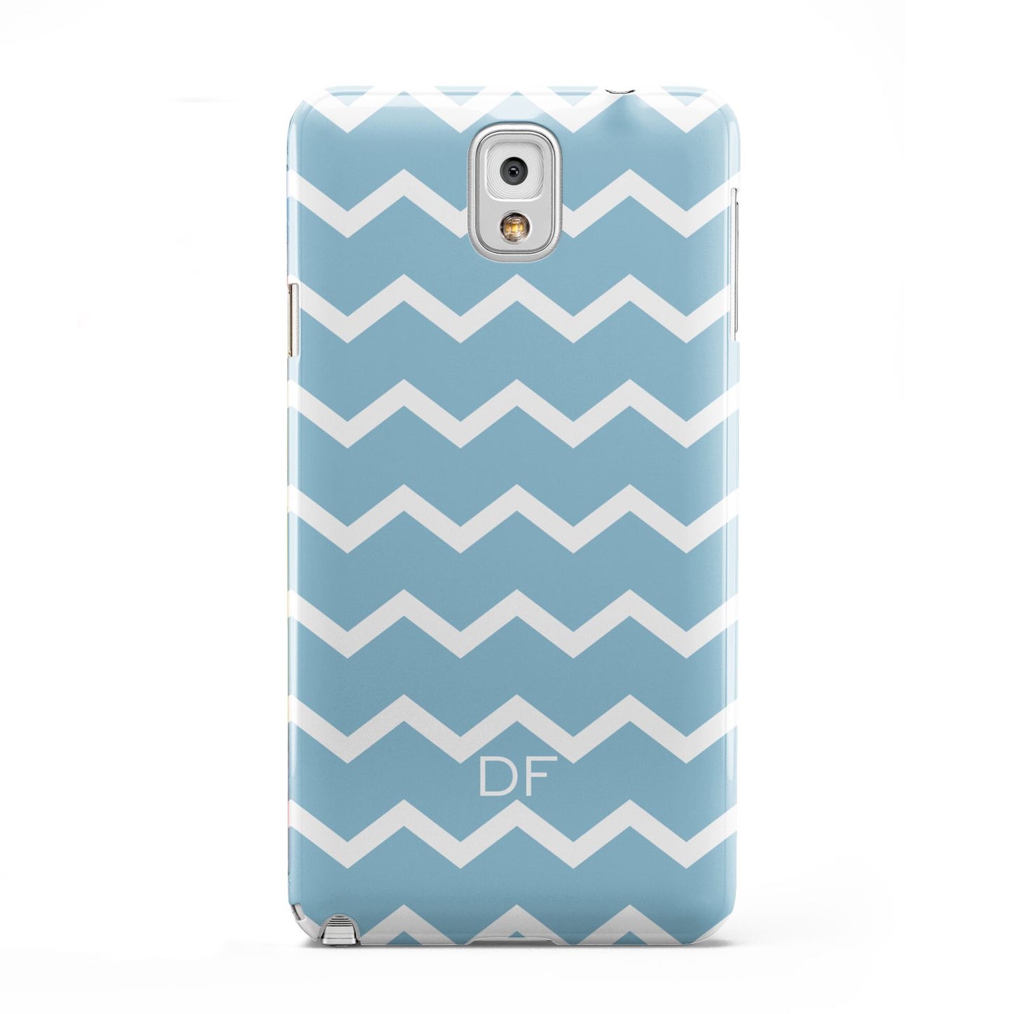 Personalised Chevron Blue Samsung Galaxy Note 3 Case