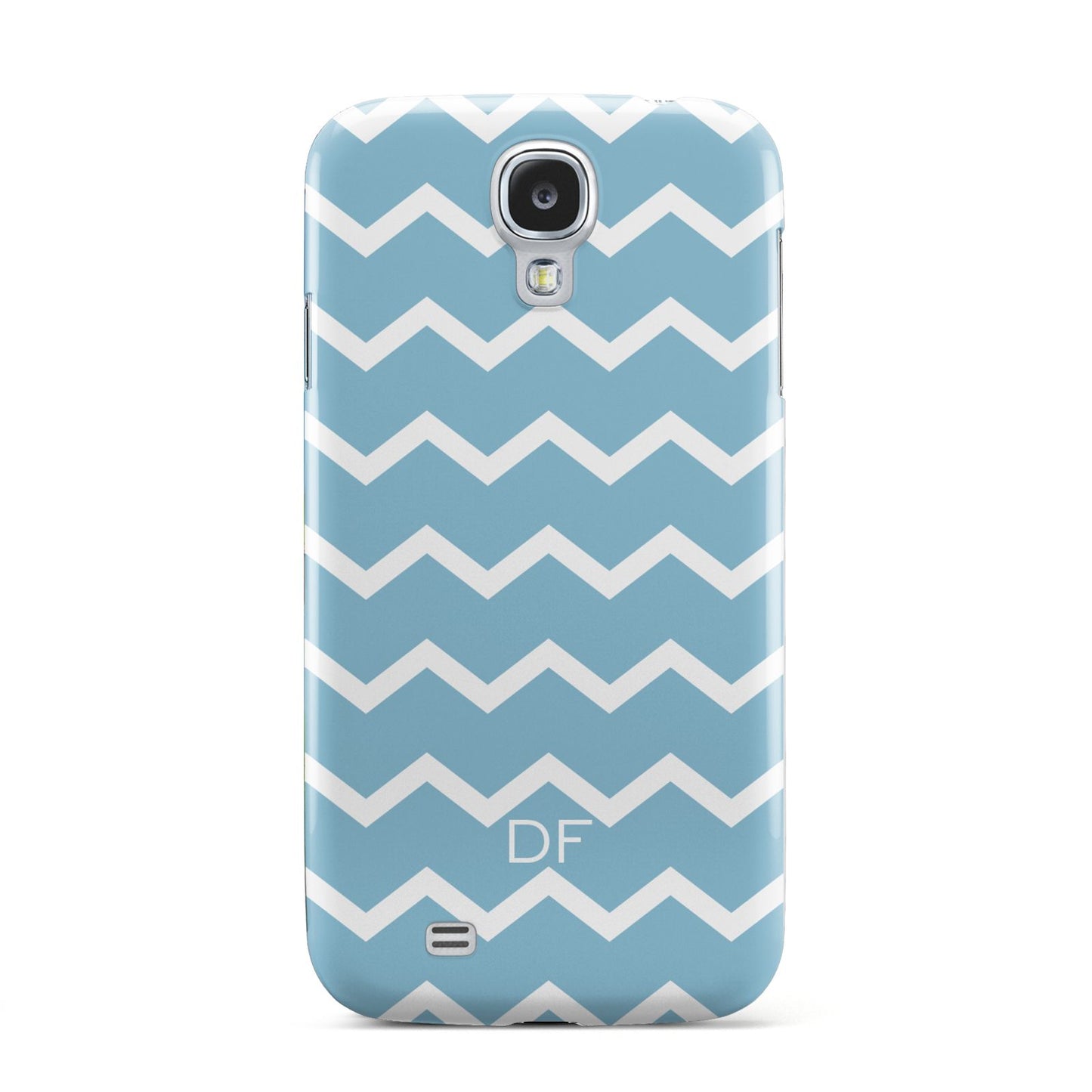 Personalised Chevron Blue Samsung Galaxy S4 Case