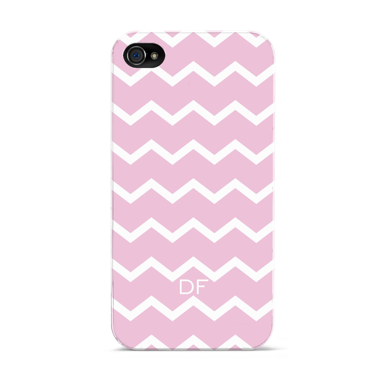 Personalised Chevron Pink Apple iPhone 4s Case