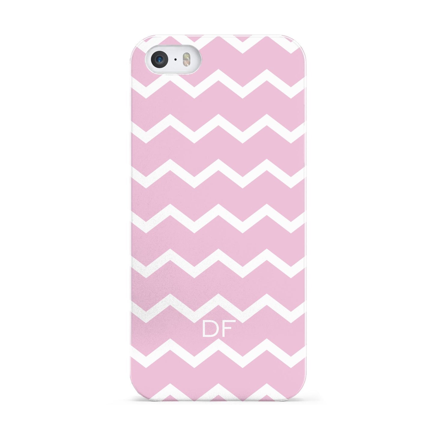 Personalised Chevron Pink Apple iPhone 5 Case