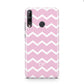 Personalised Chevron Pink Huawei P40 Lite E Phone Case