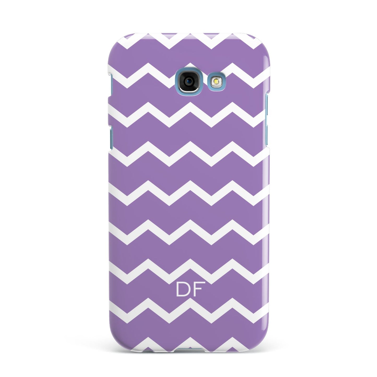 Personalised Chevron Purple Samsung Galaxy A7 2017 Case