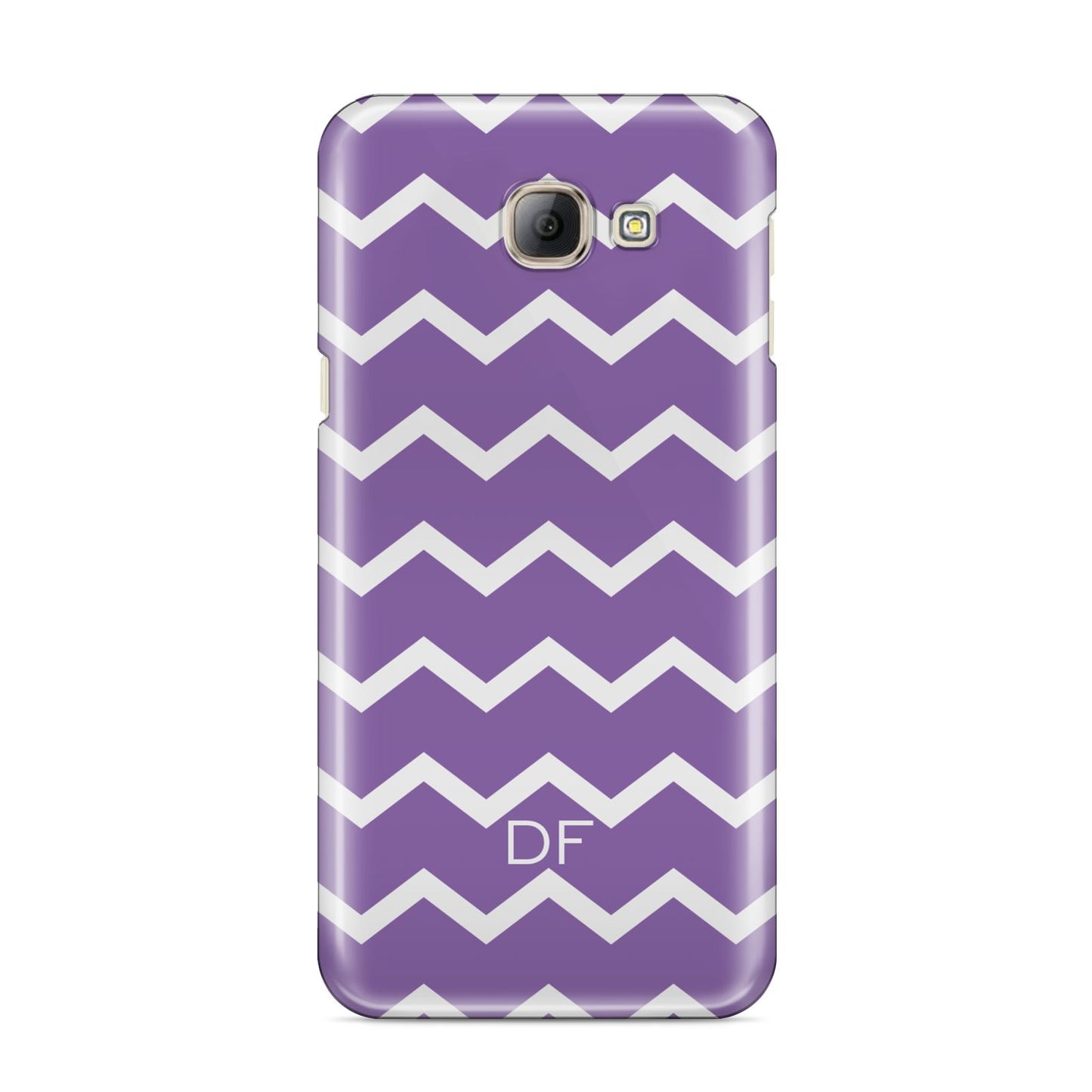 Personalised Chevron Purple Samsung Galaxy A8 2016 Case