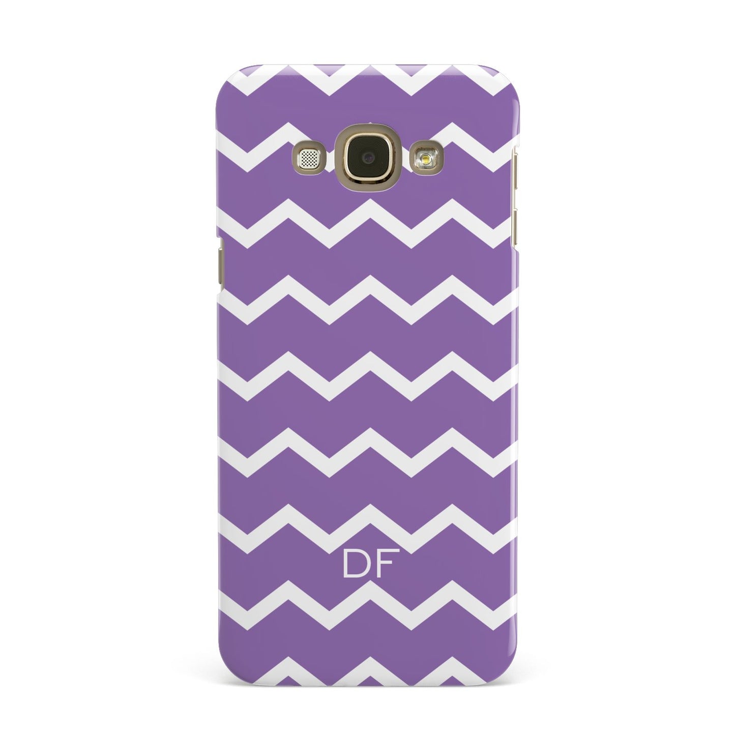 Personalised Chevron Purple Samsung Galaxy A8 Case