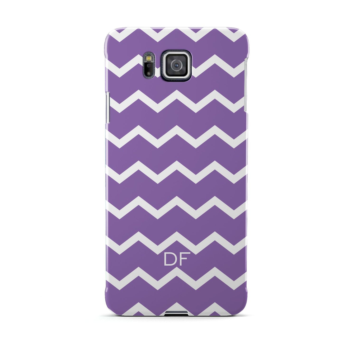 Personalised Chevron Purple Samsung Galaxy Alpha Case