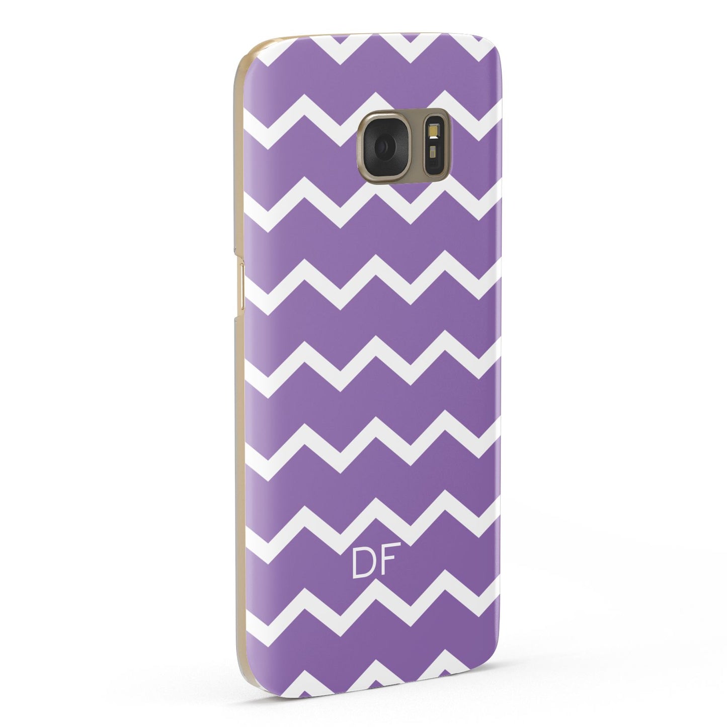 Personalised Chevron Purple Samsung Galaxy Case Fourty Five Degrees