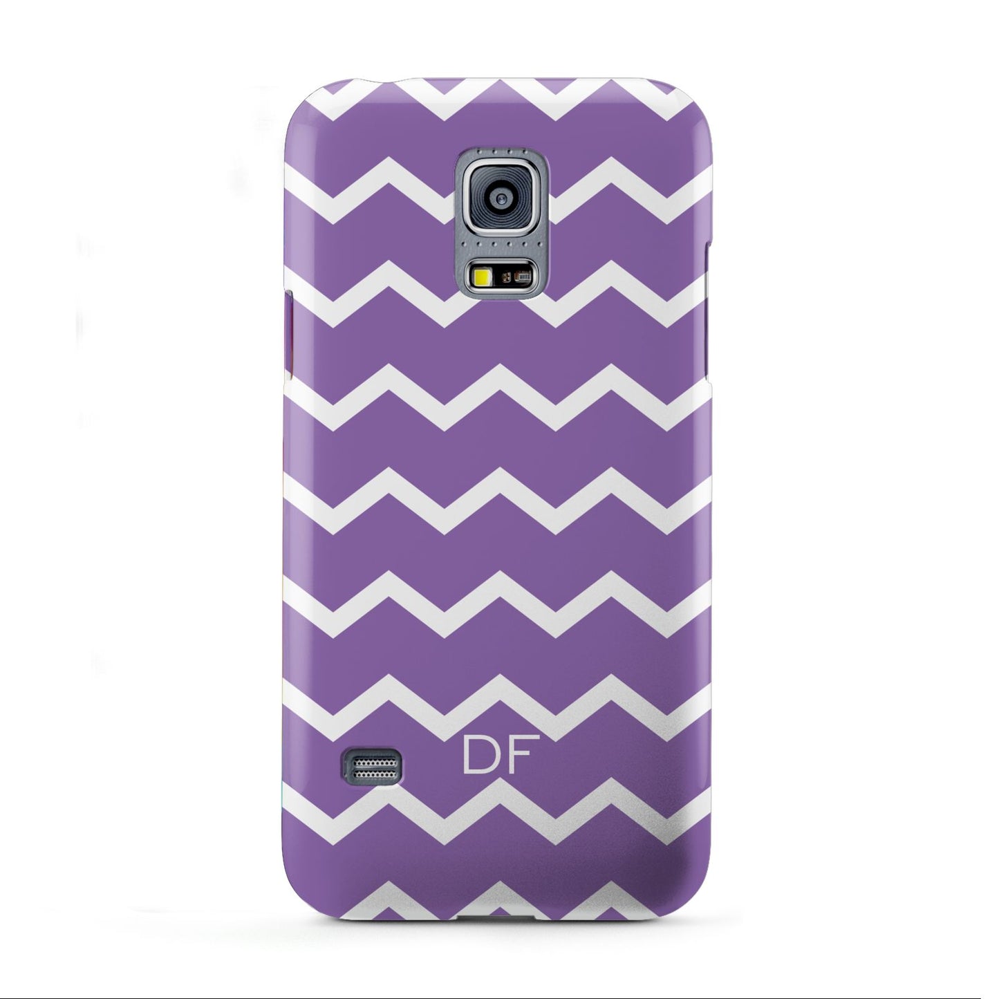 Personalised Chevron Purple Samsung Galaxy S5 Mini Case