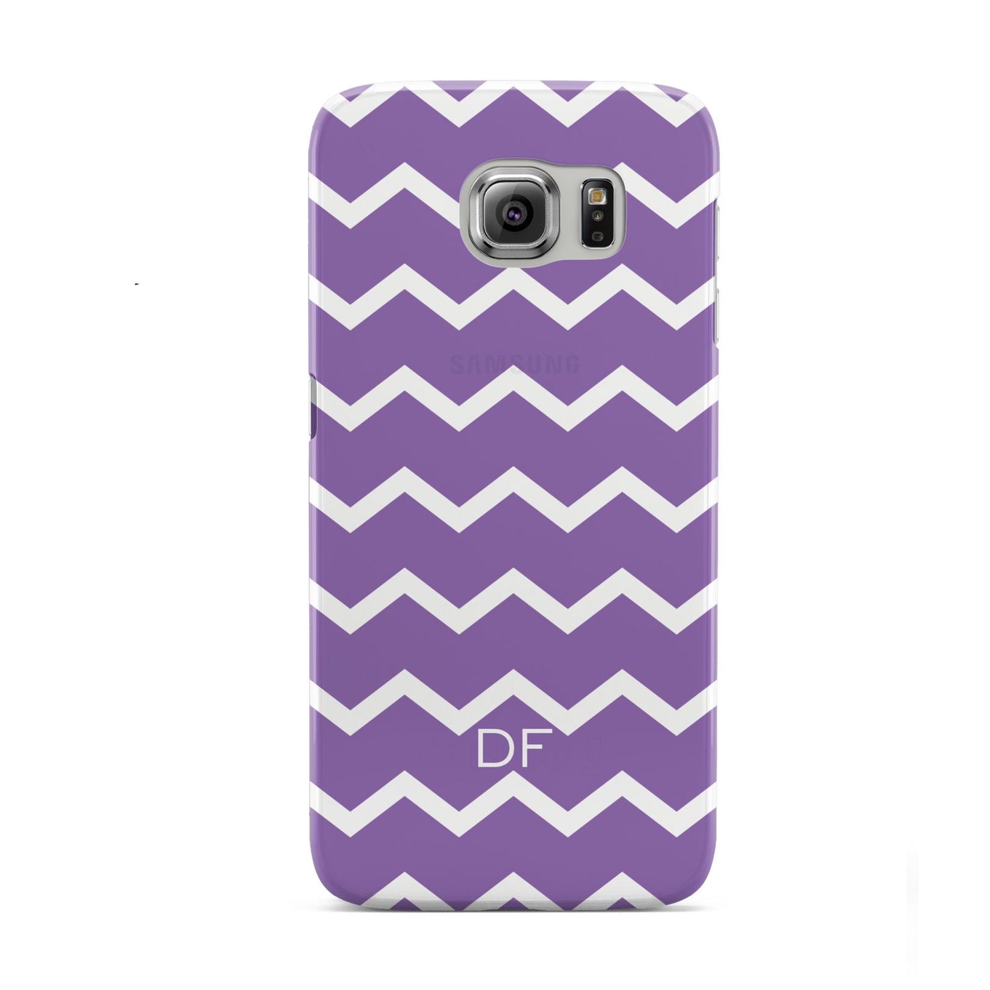 Personalised Chevron Purple Samsung Galaxy S6 Case