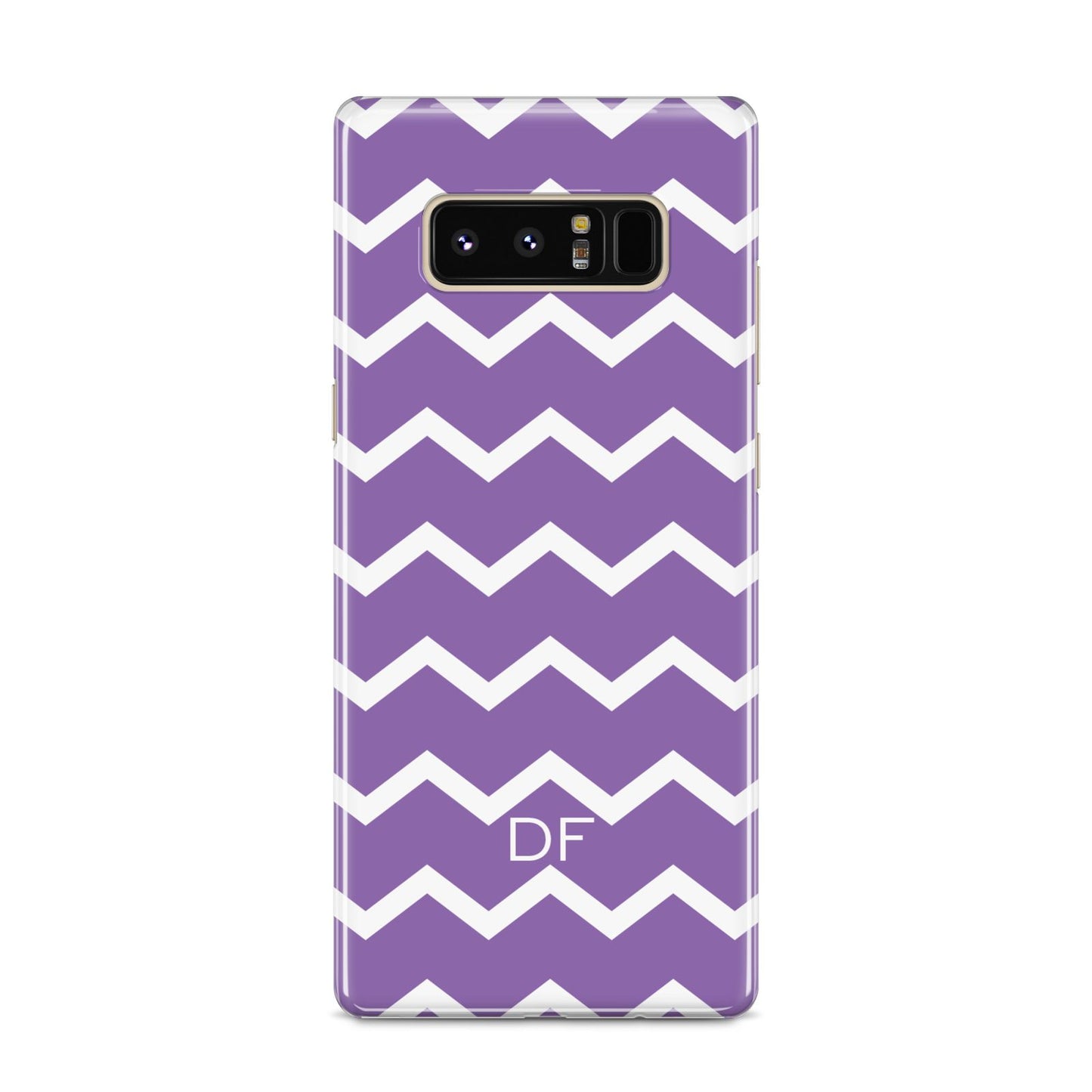 Personalised Chevron Purple Samsung Galaxy S8 Case