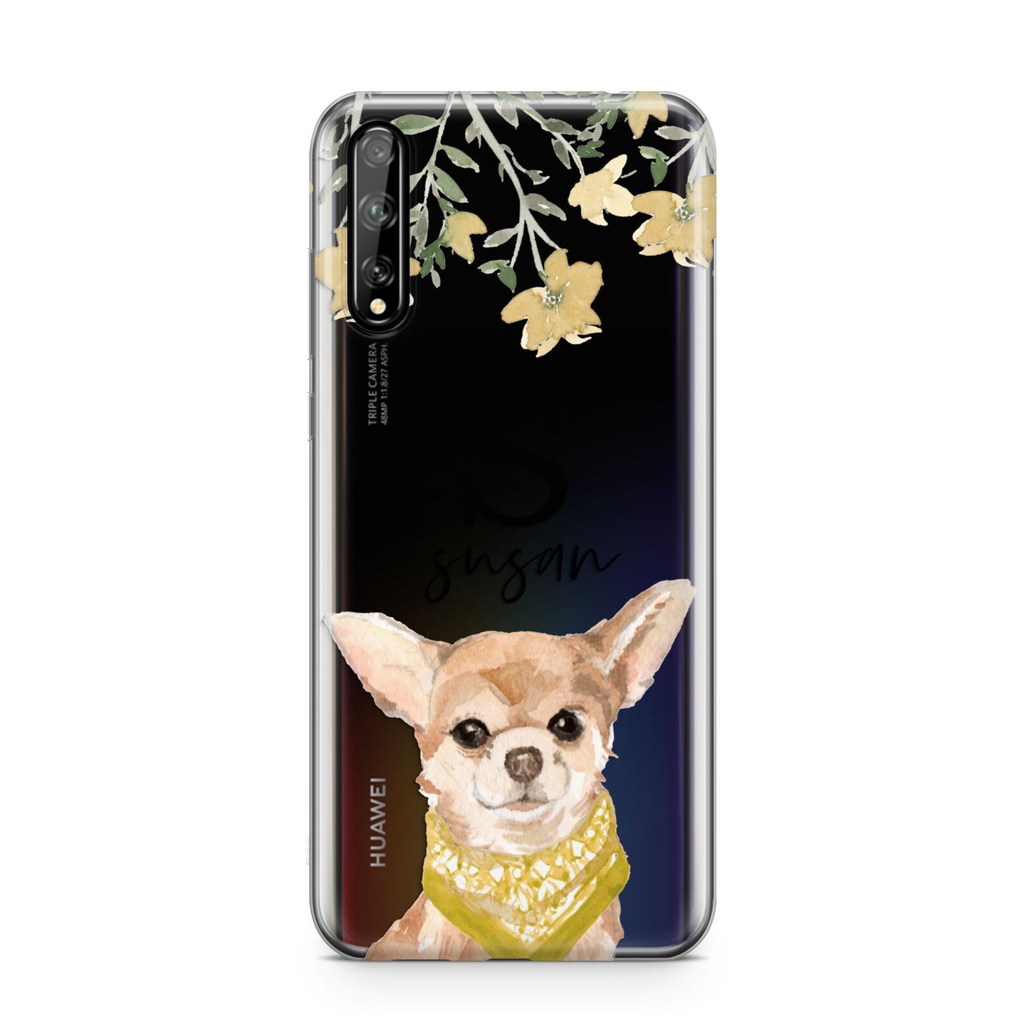 Personalised Chihuahua Dog Huawei Enjoy 10s Phone Case