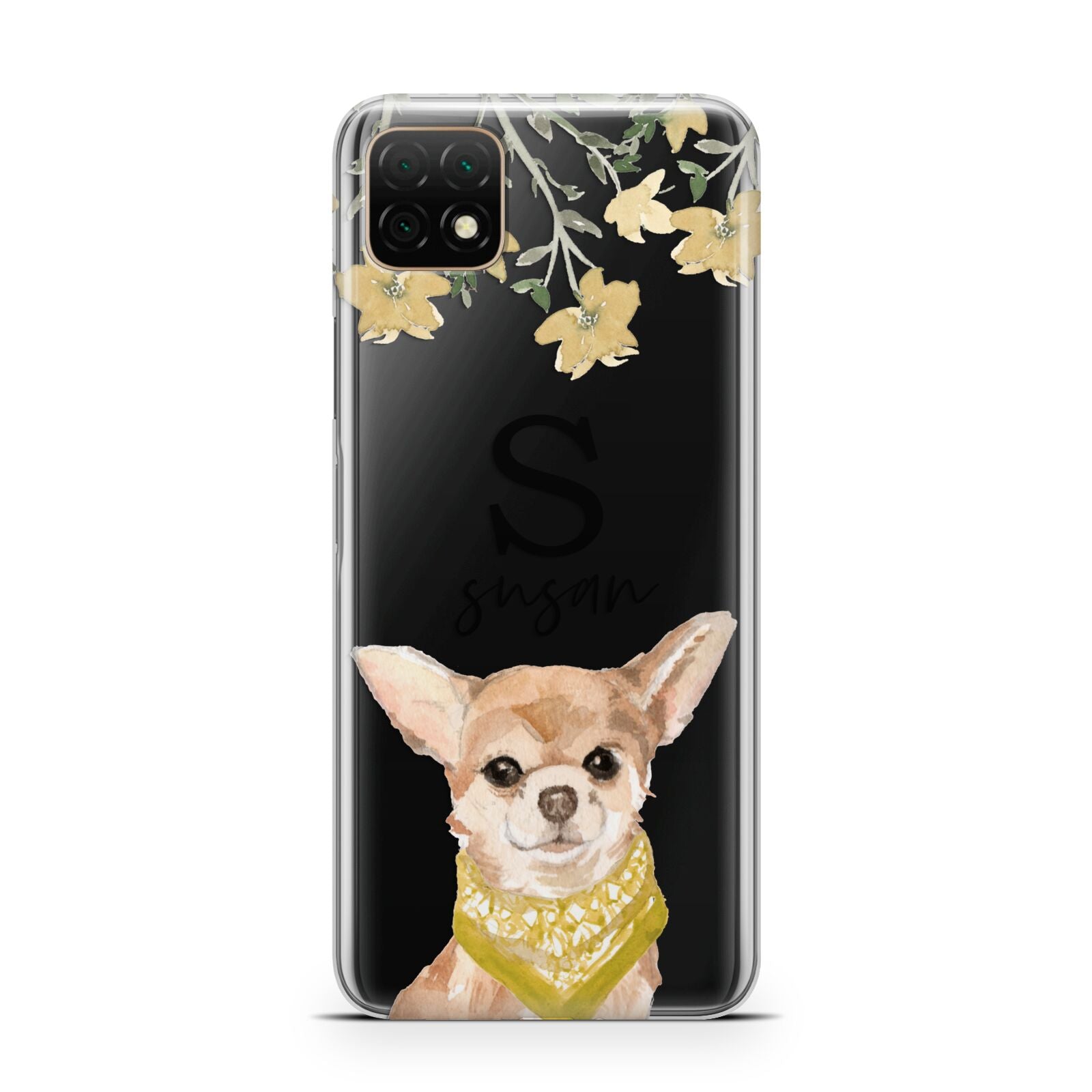 Personalised Chihuahua Dog Huawei Enjoy 20 Phone Case