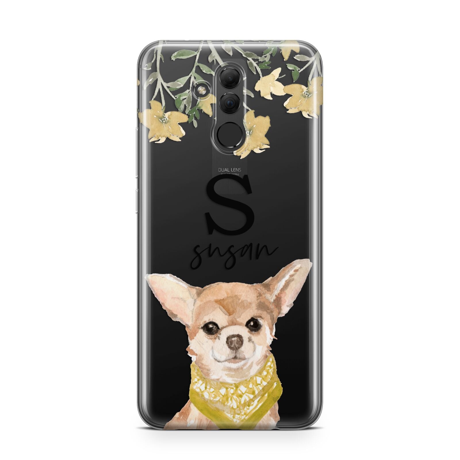 Personalised Chihuahua Dog Huawei Mate 20 Lite