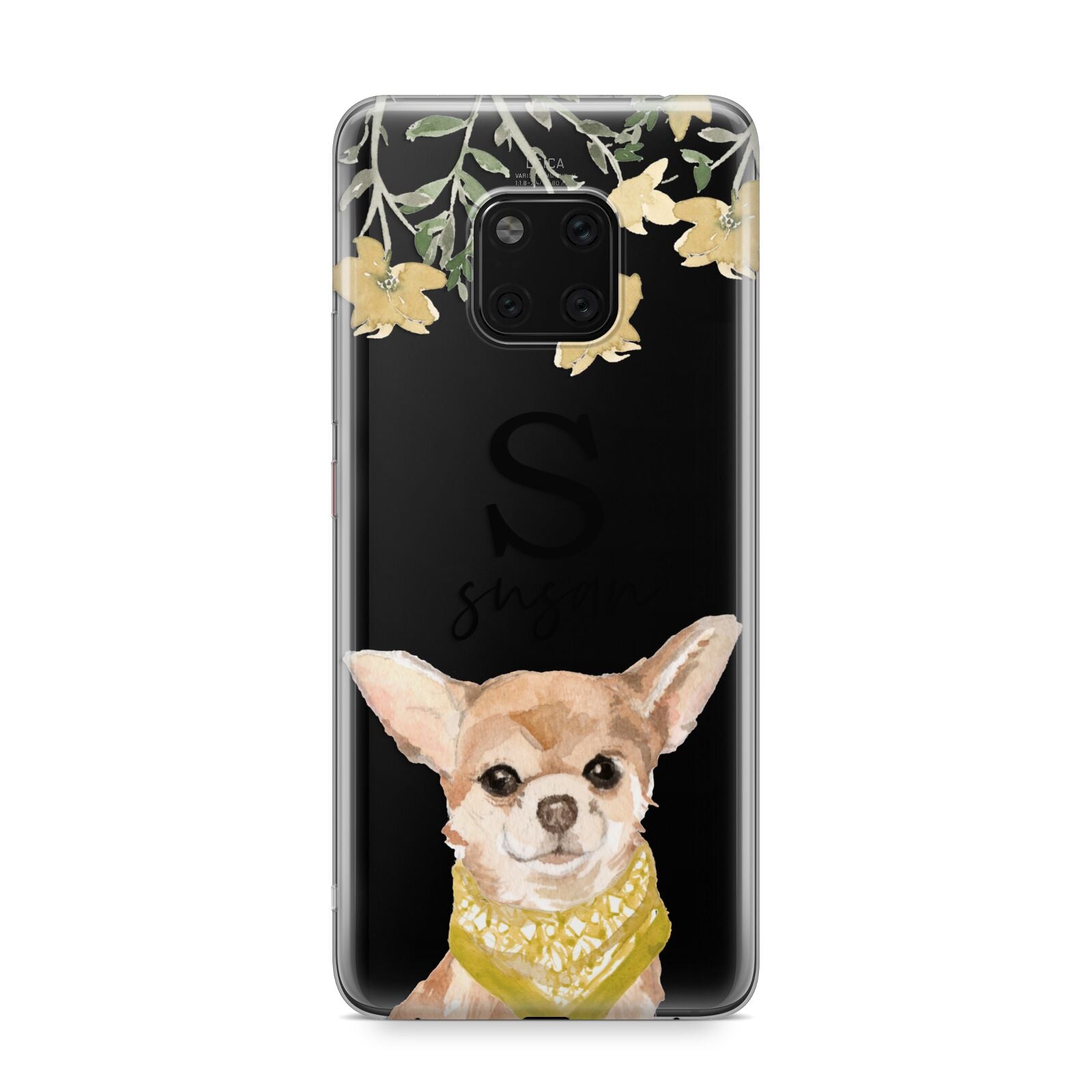 Personalised Chihuahua Dog Huawei Mate 20 Pro Phone Case