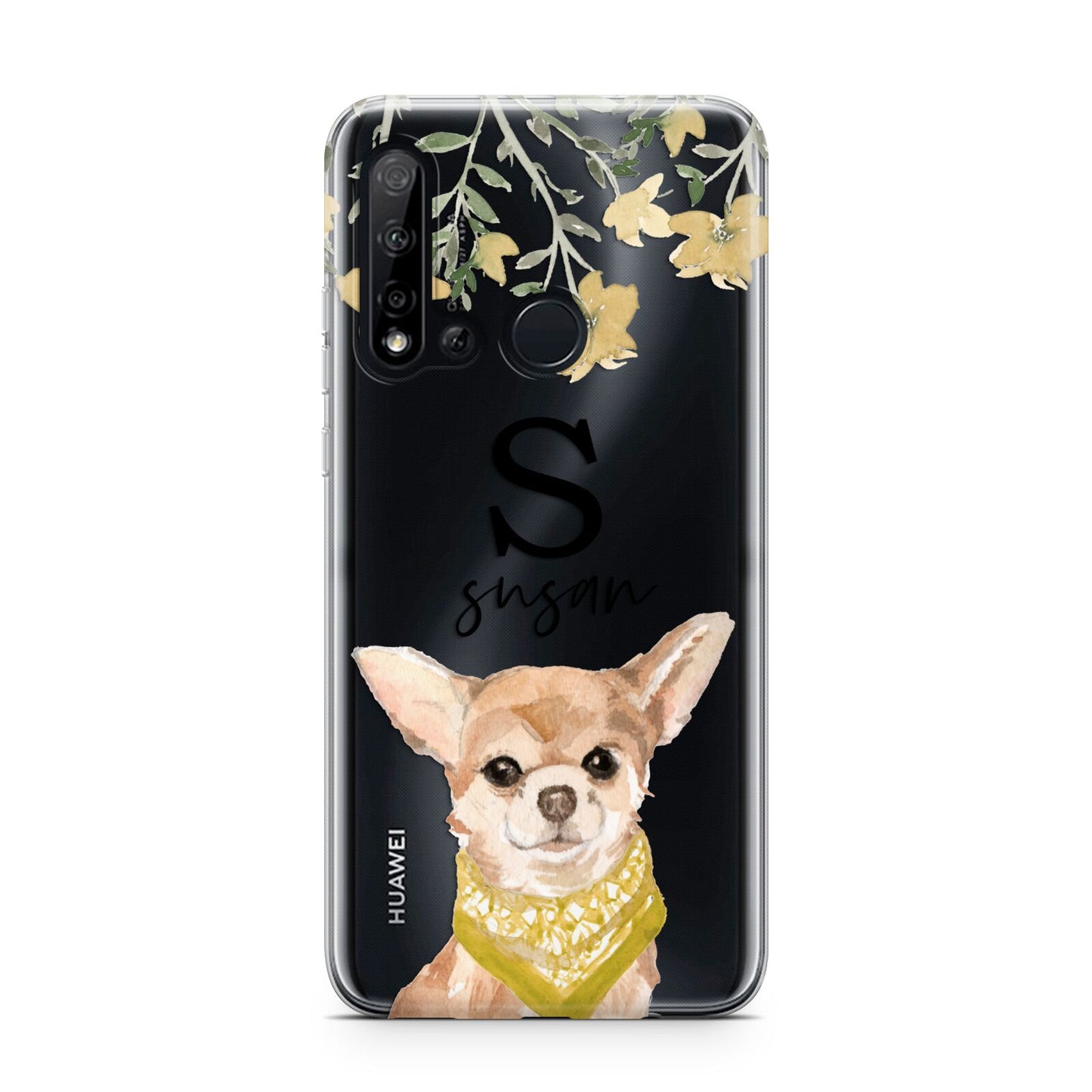 Personalised Chihuahua Dog Huawei P20 Lite 5G Phone Case