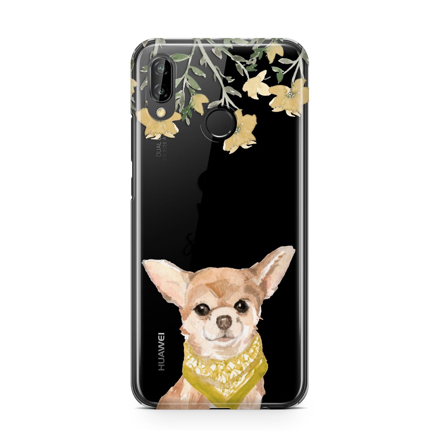 Personalised Chihuahua Dog Huawei P20 Lite Phone Case